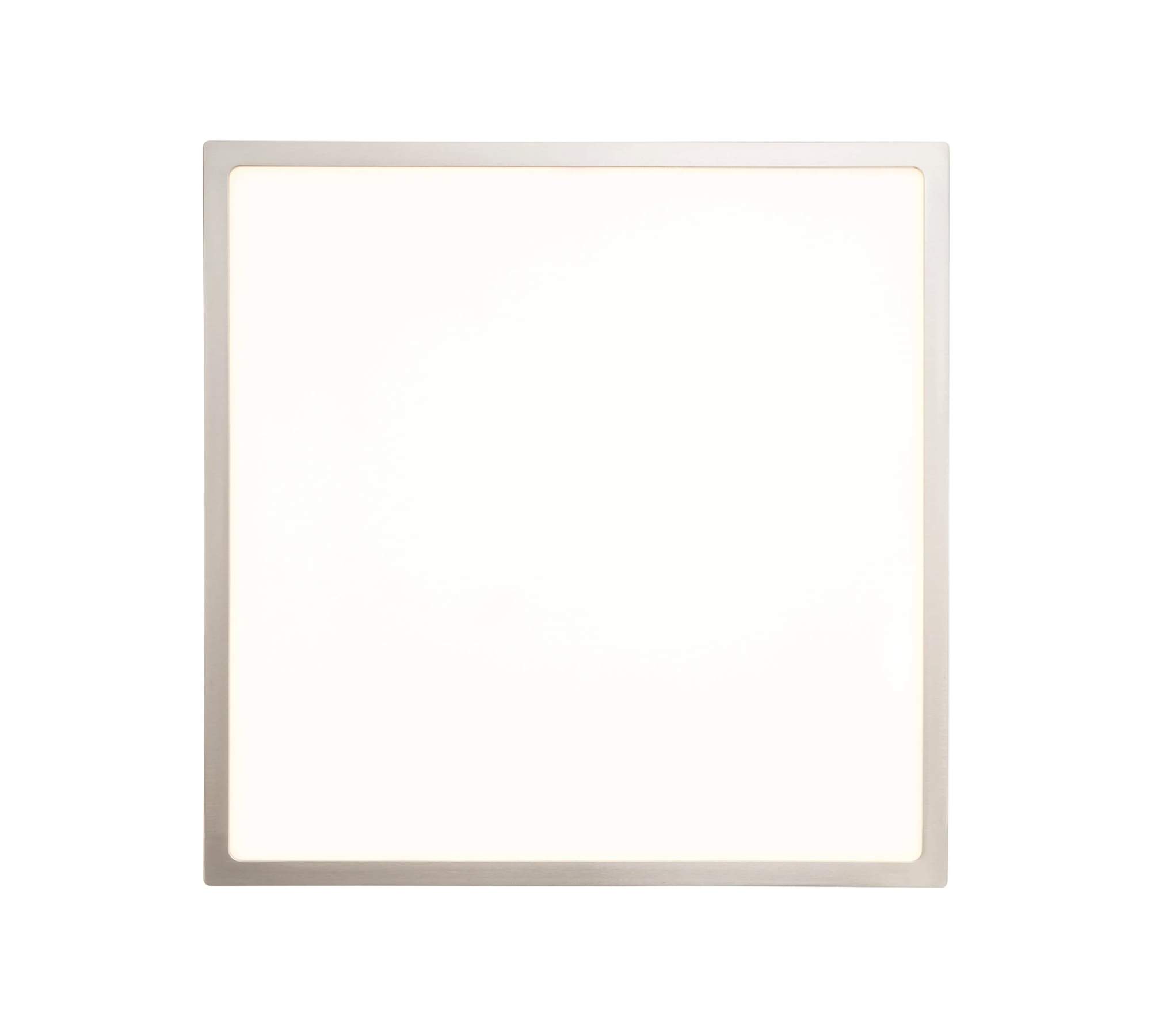 1-Flammige LED-Deckenleuchte Aluminium Weiß