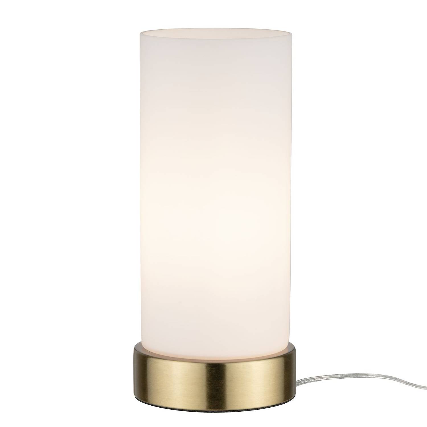 Table lamp Pinja I frosted glass brass
