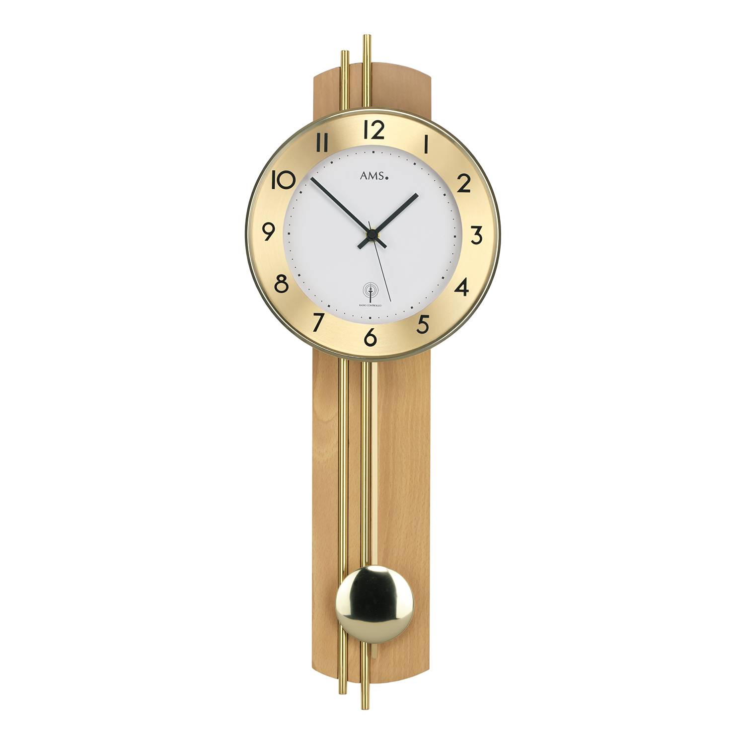 Pendelwanduhr Timon Funk Buche