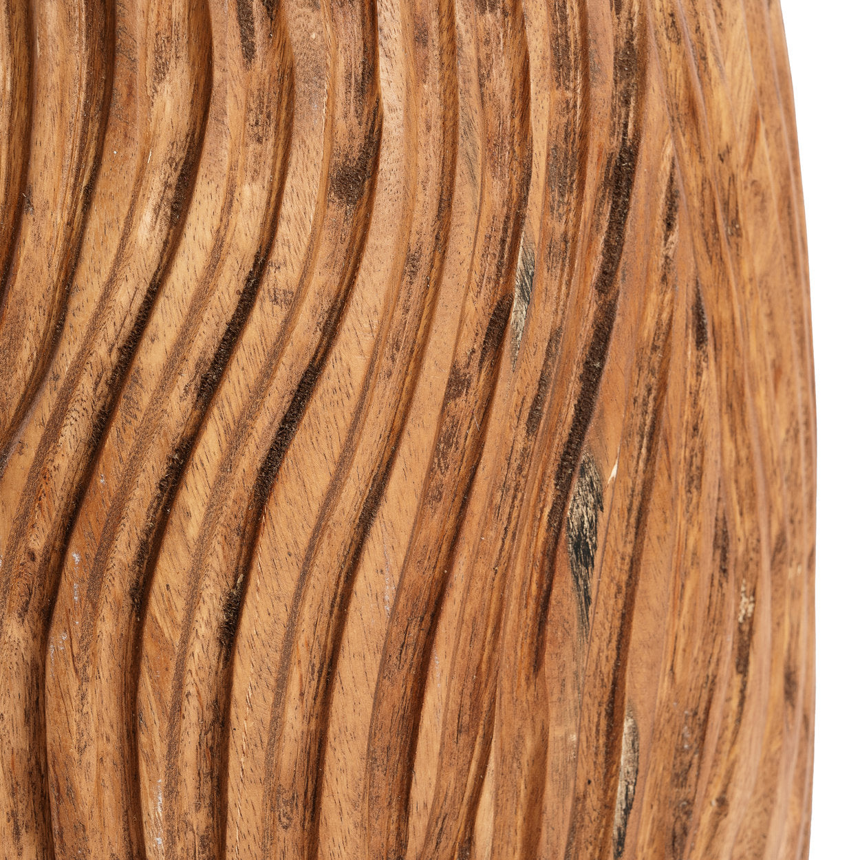 Der Celebes Hocker Natur ø30cm