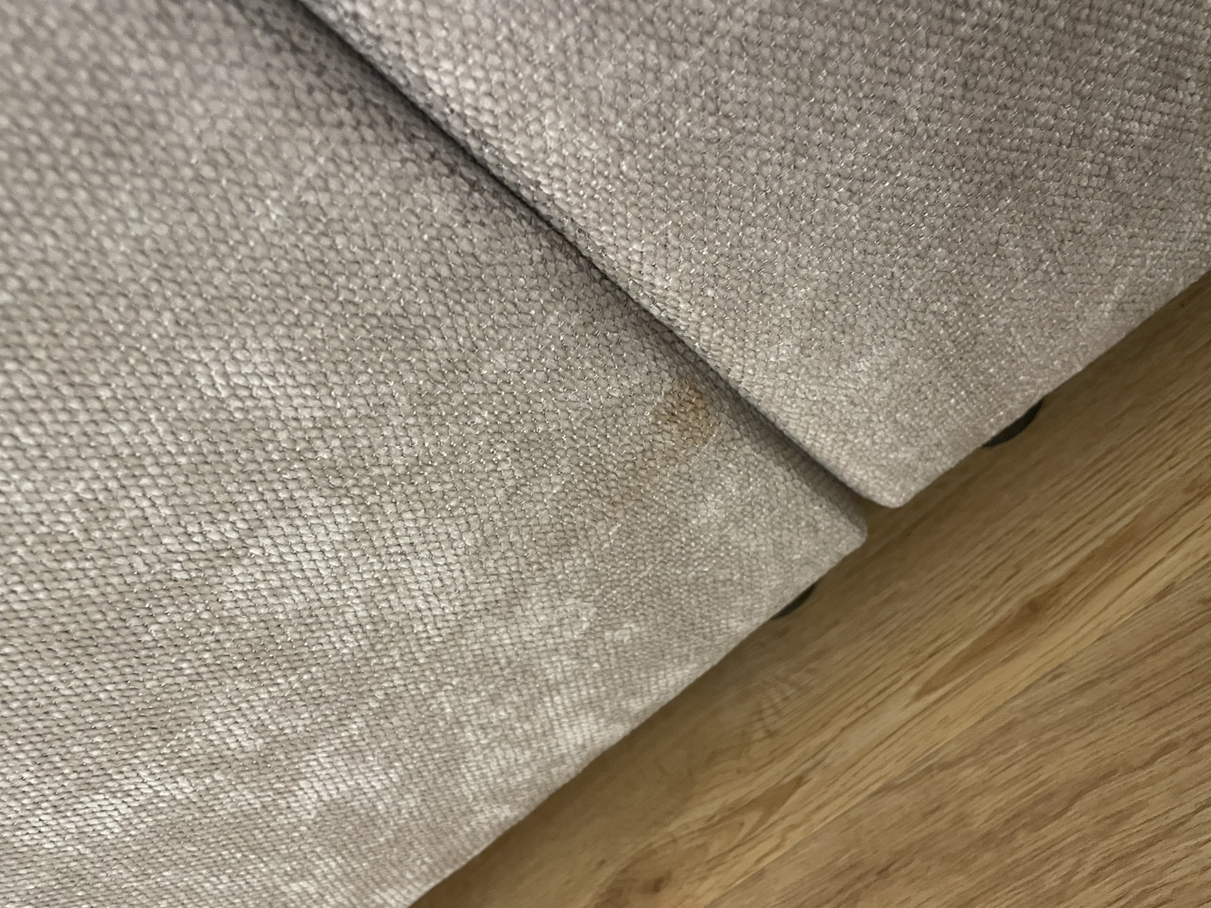 Ecksofa 3-Sitzer Beige