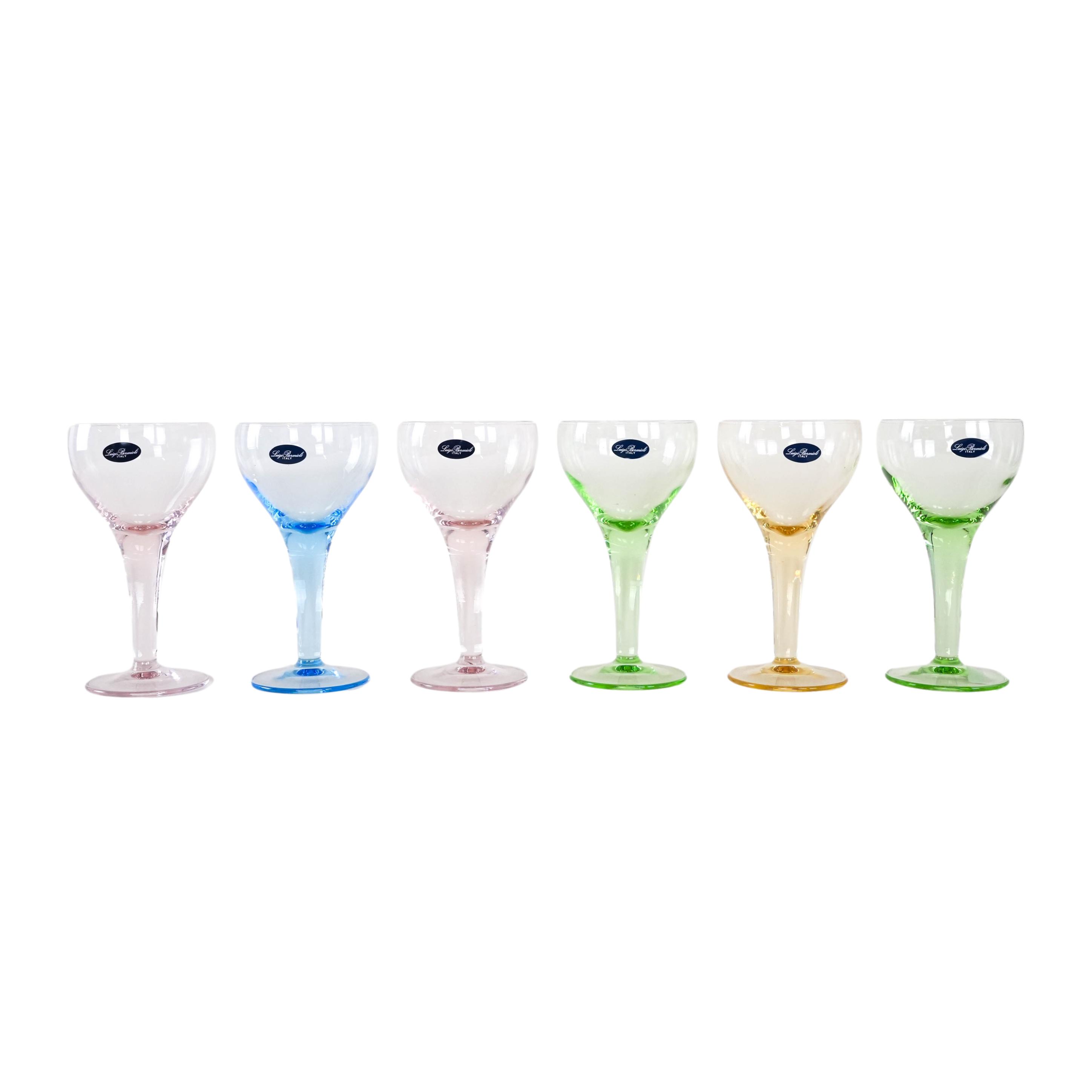 Dessertschalen-Set Mehrfarbig 1970er Jahre