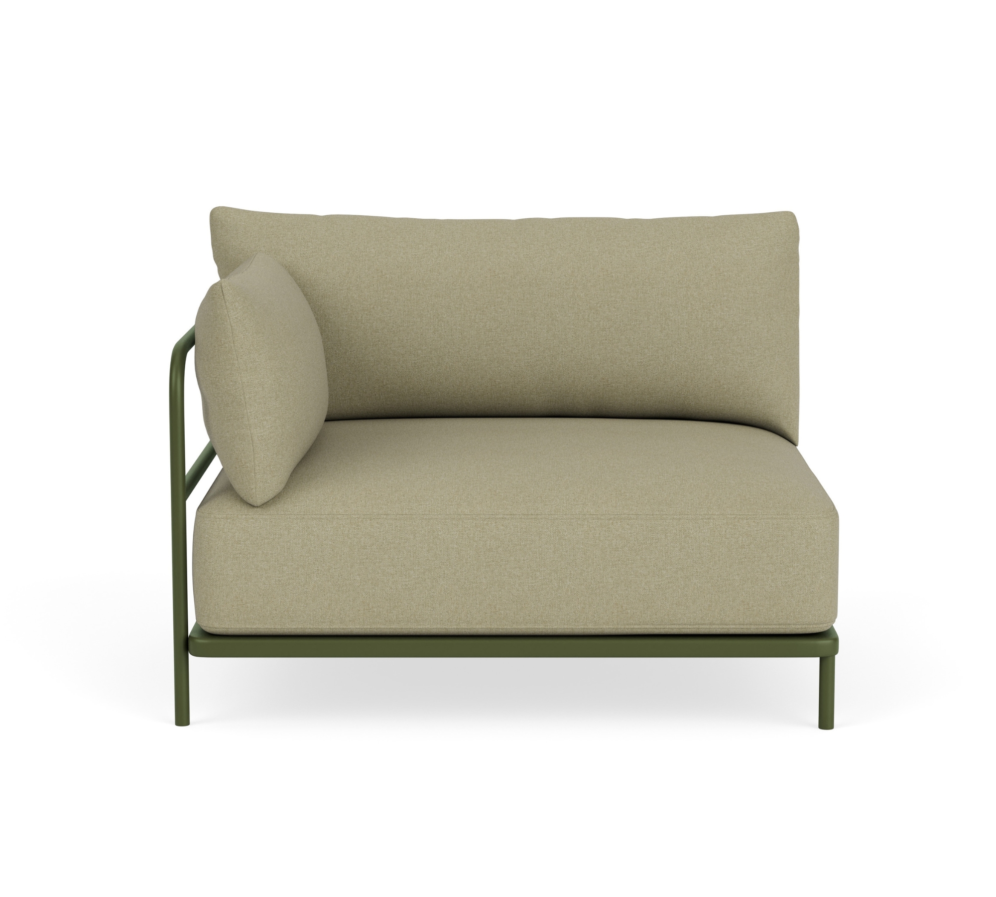 Vincent Outdoor 1-Sitzer Modul Rechts Clary Sage Green