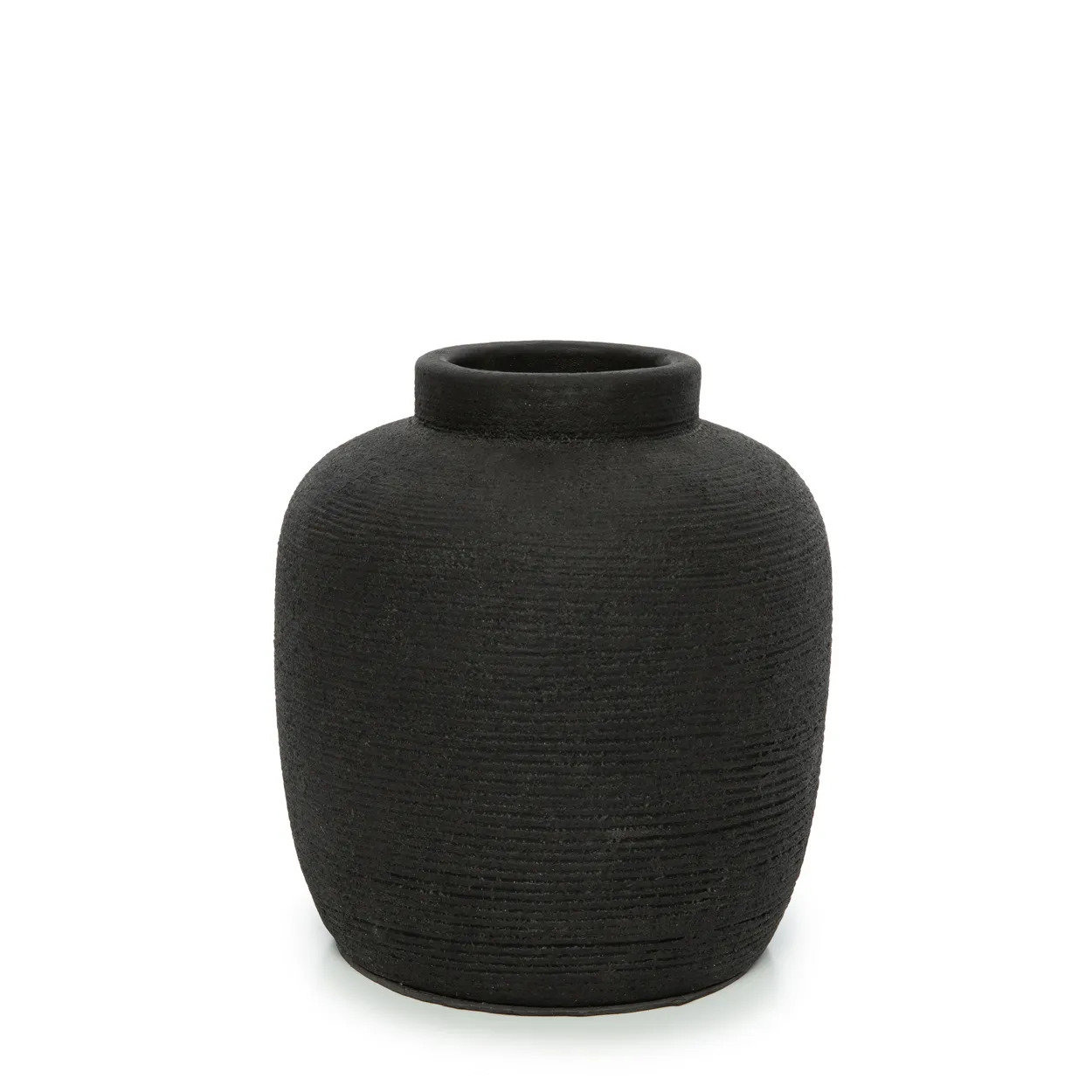 Peaky Vase Schwarz