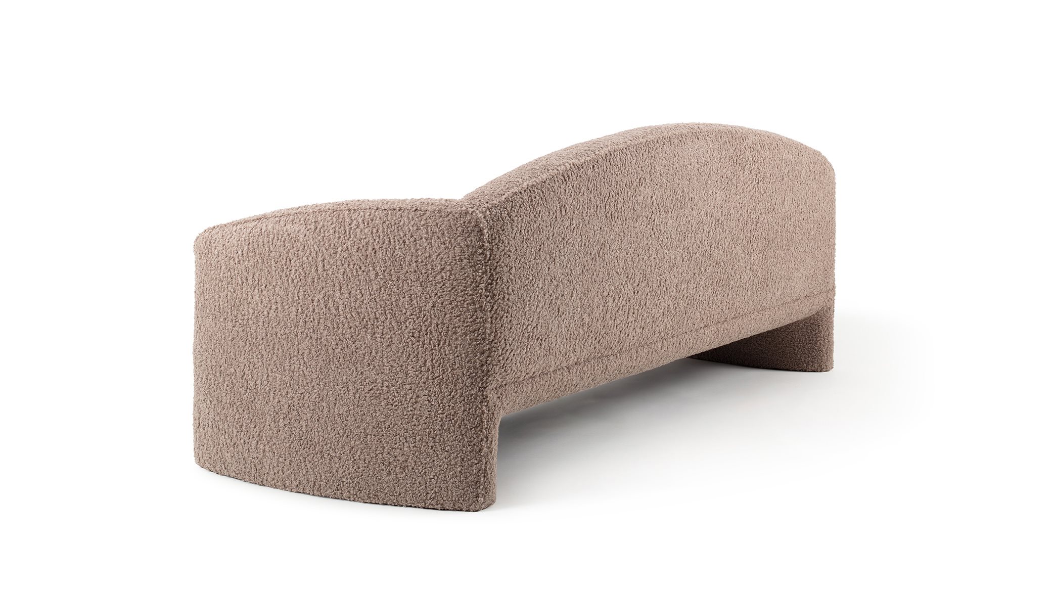 Nachii Plush Sofa Mud