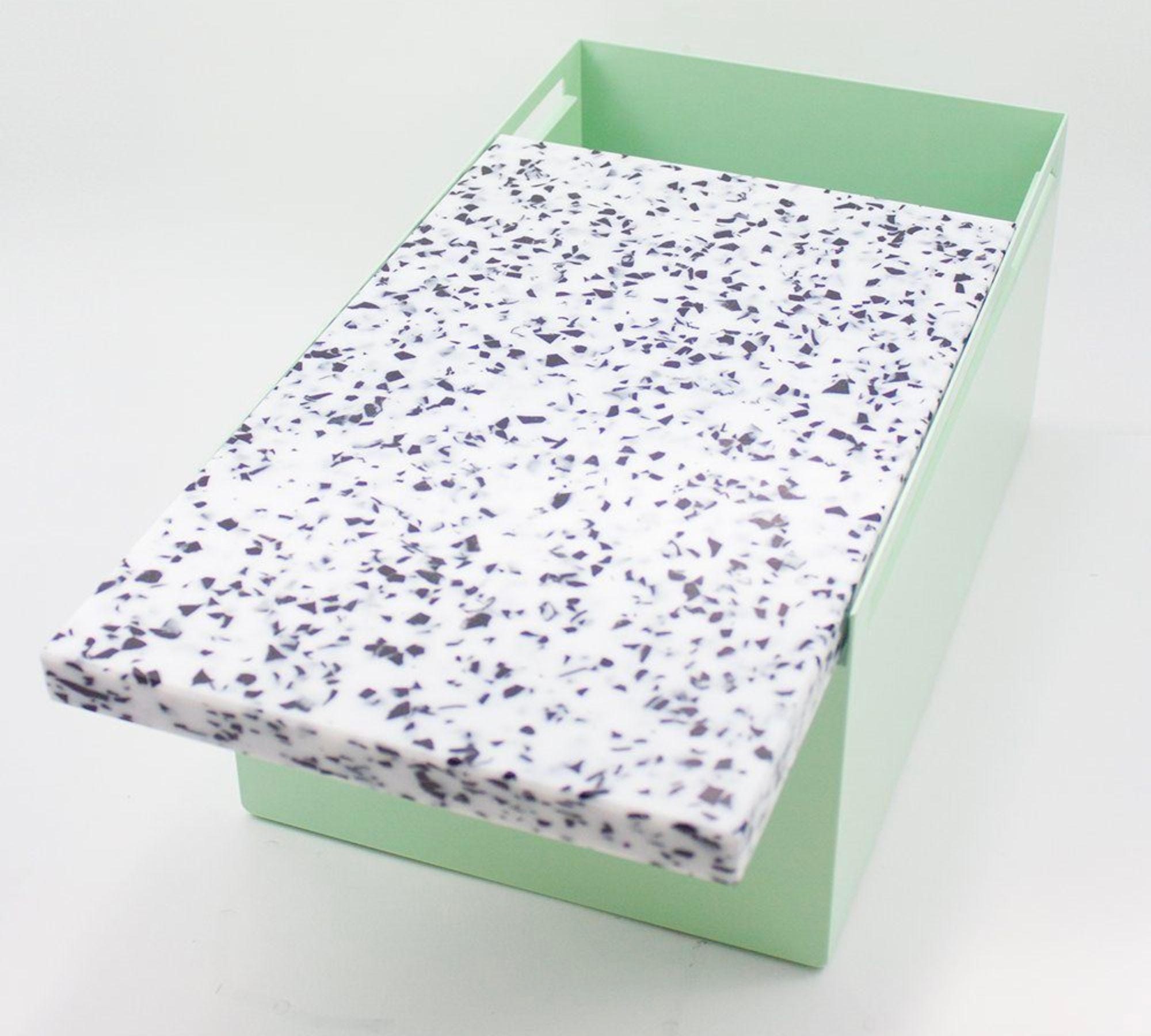 Brotbox Metall Gelb