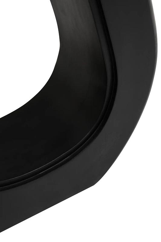 Walsa Black Finish Mango Holz Beistelltisch
