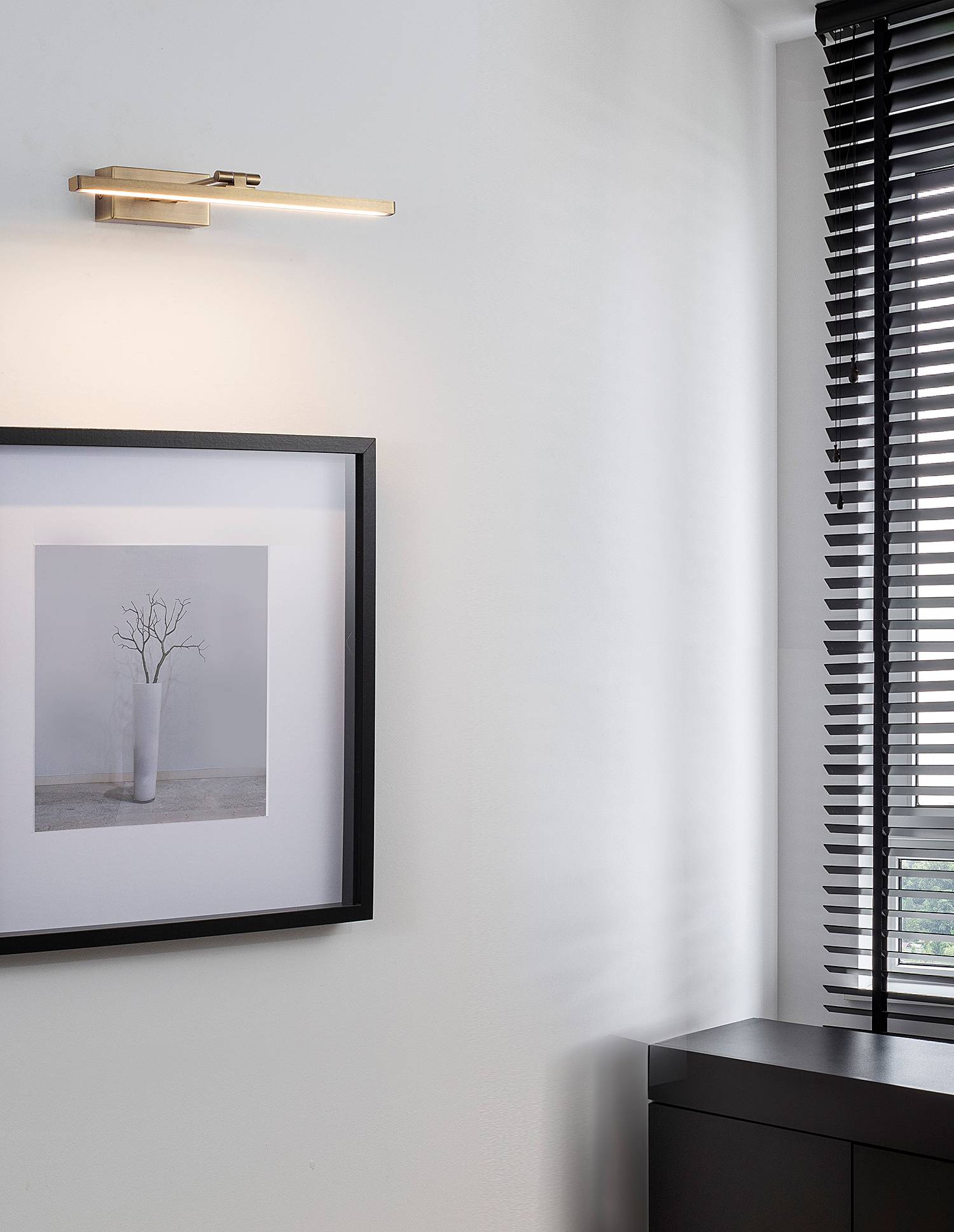 1-Flammig Wandleuchte Marnell Aluminium