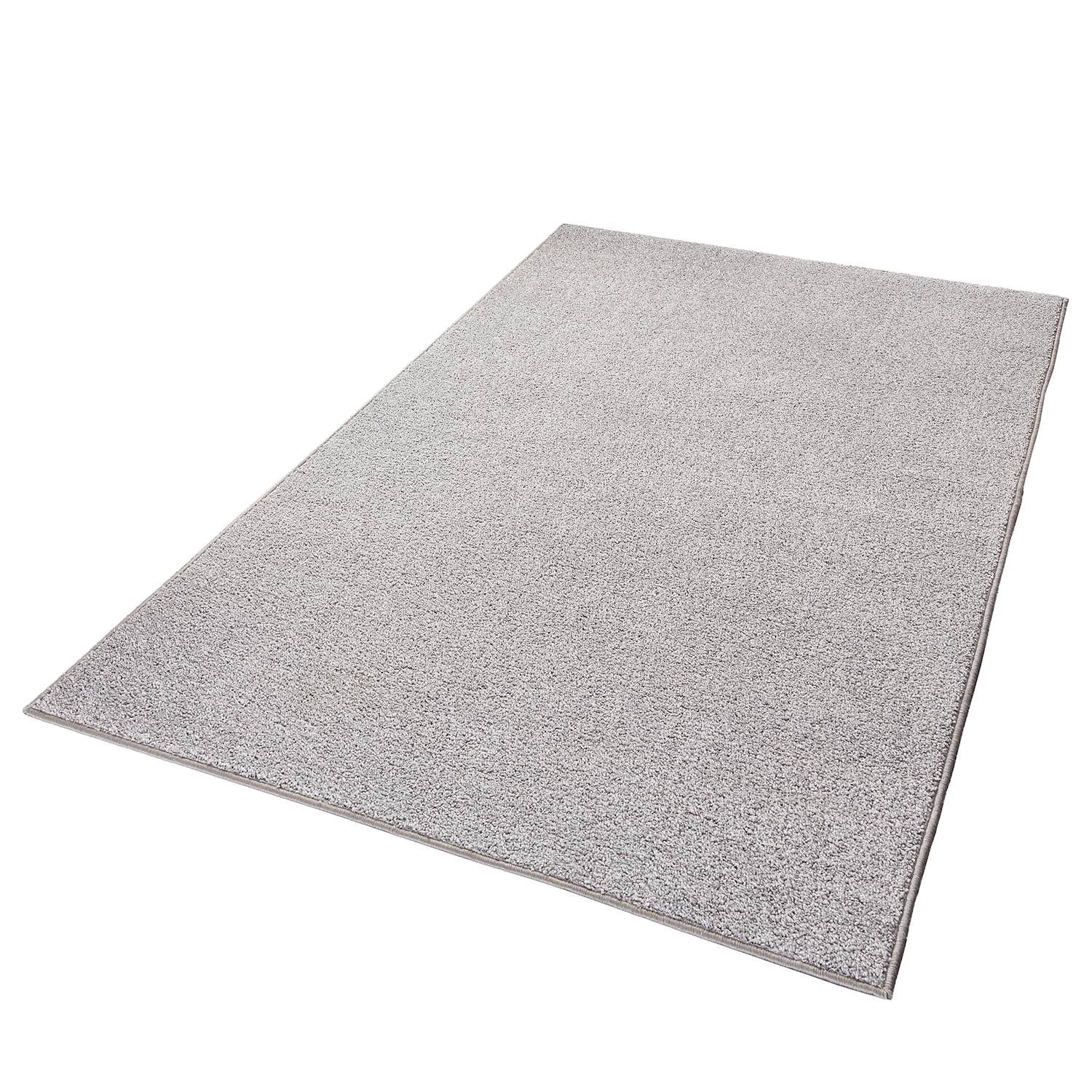 Short pile carpets Pure light grey