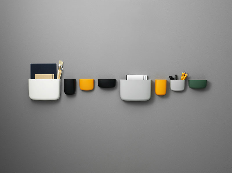 Pocket Wall Storage 4 Black