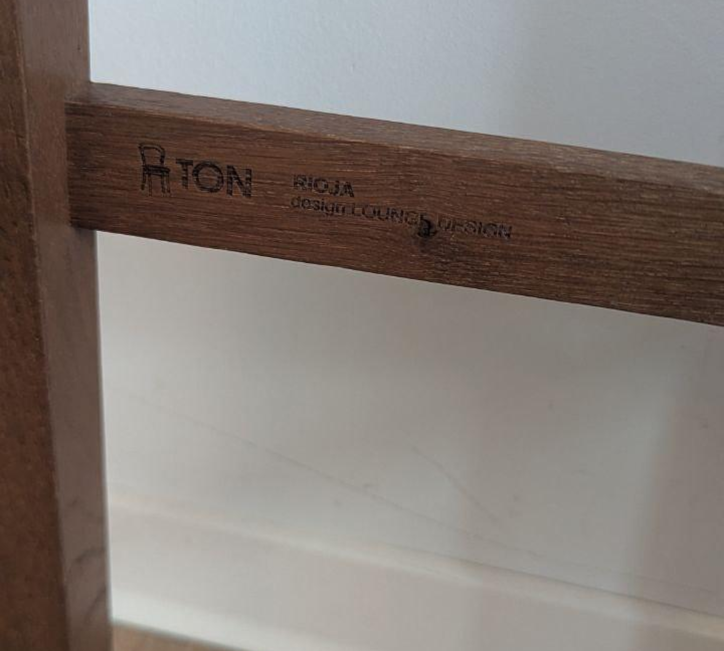 Rioja Barhocker Holz Braun