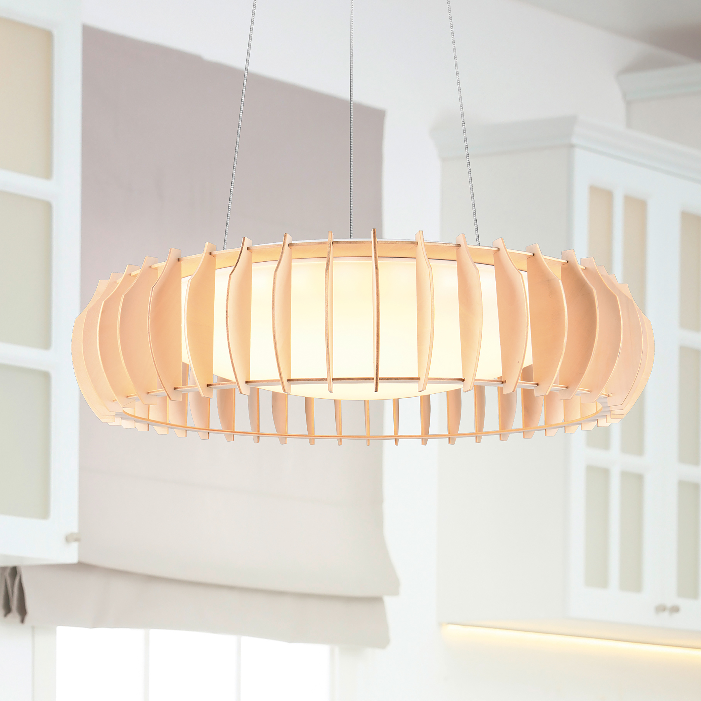 LED pendant light Monte White