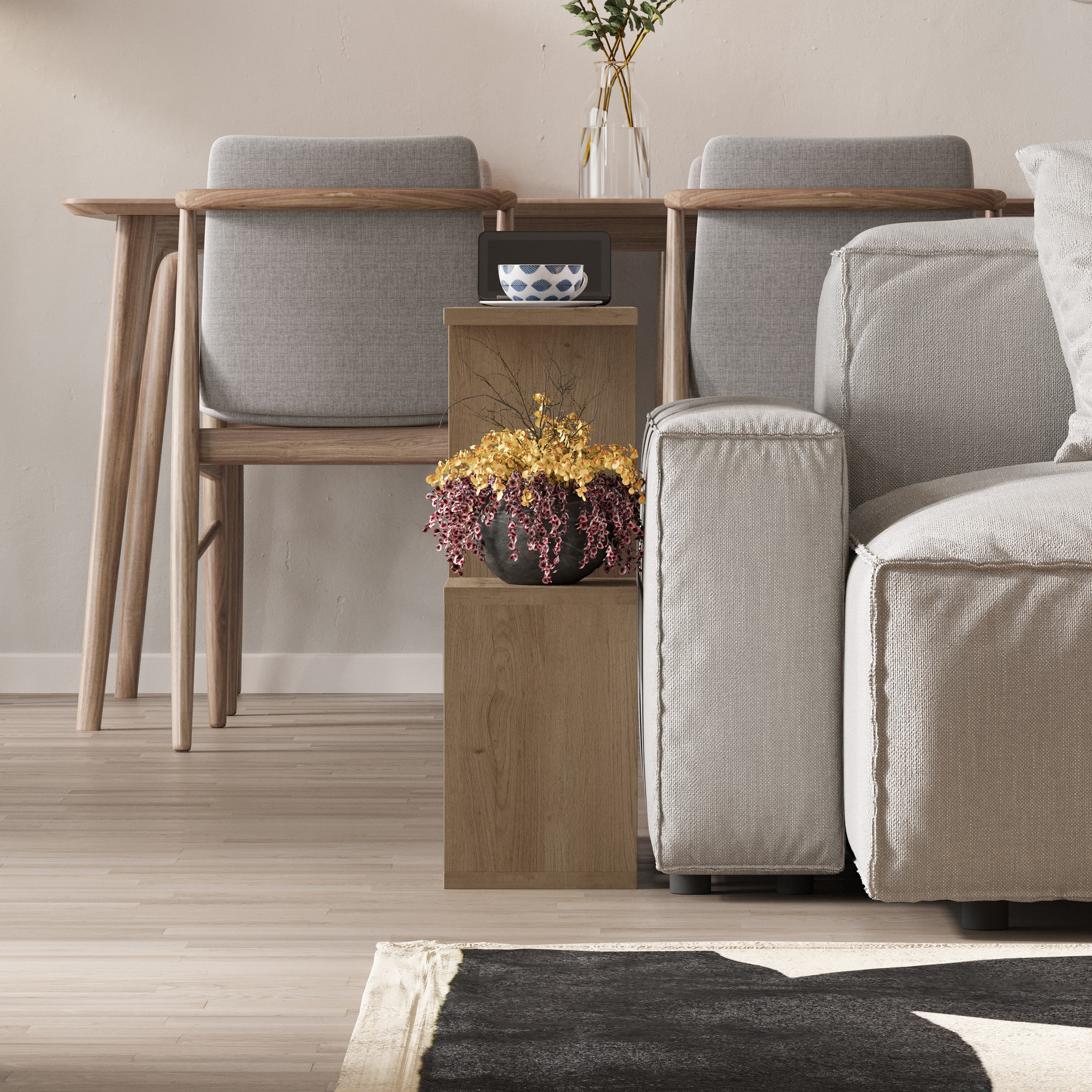 Homemania Coffee table Wood veneer Sepet