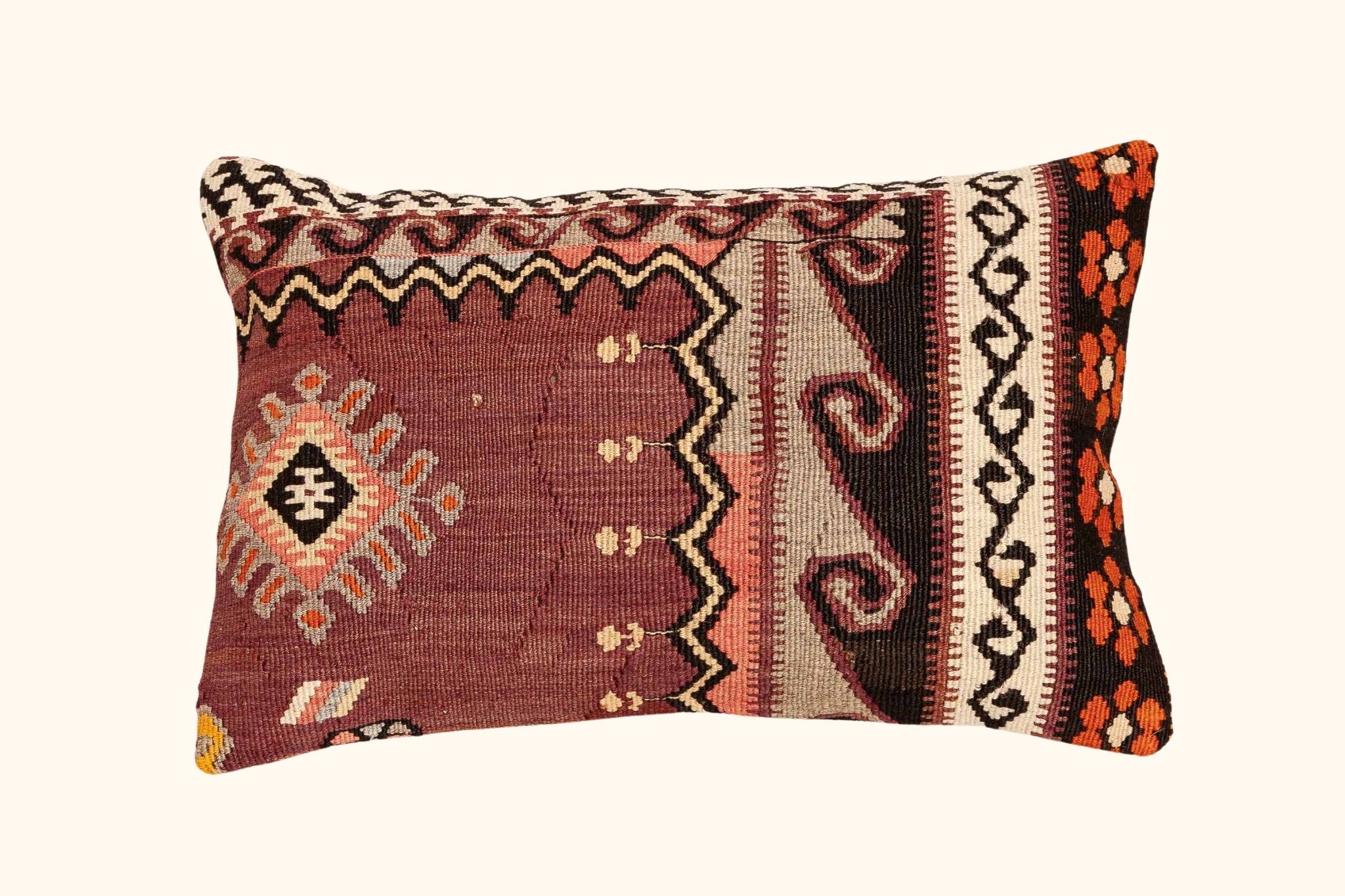 Berfin Kilim Kissen Wolle