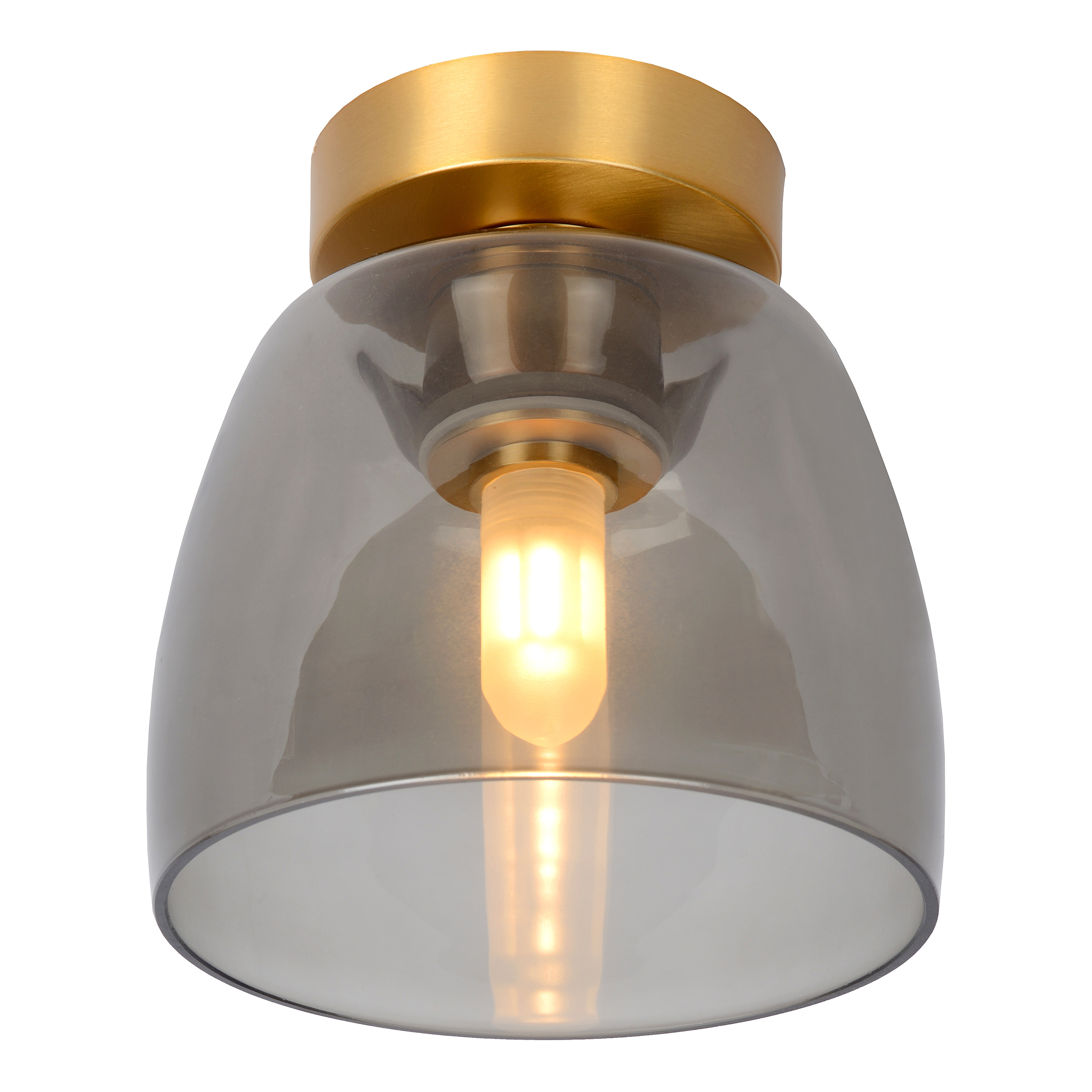 Tyler Deckenleuchte Opalglas Gold