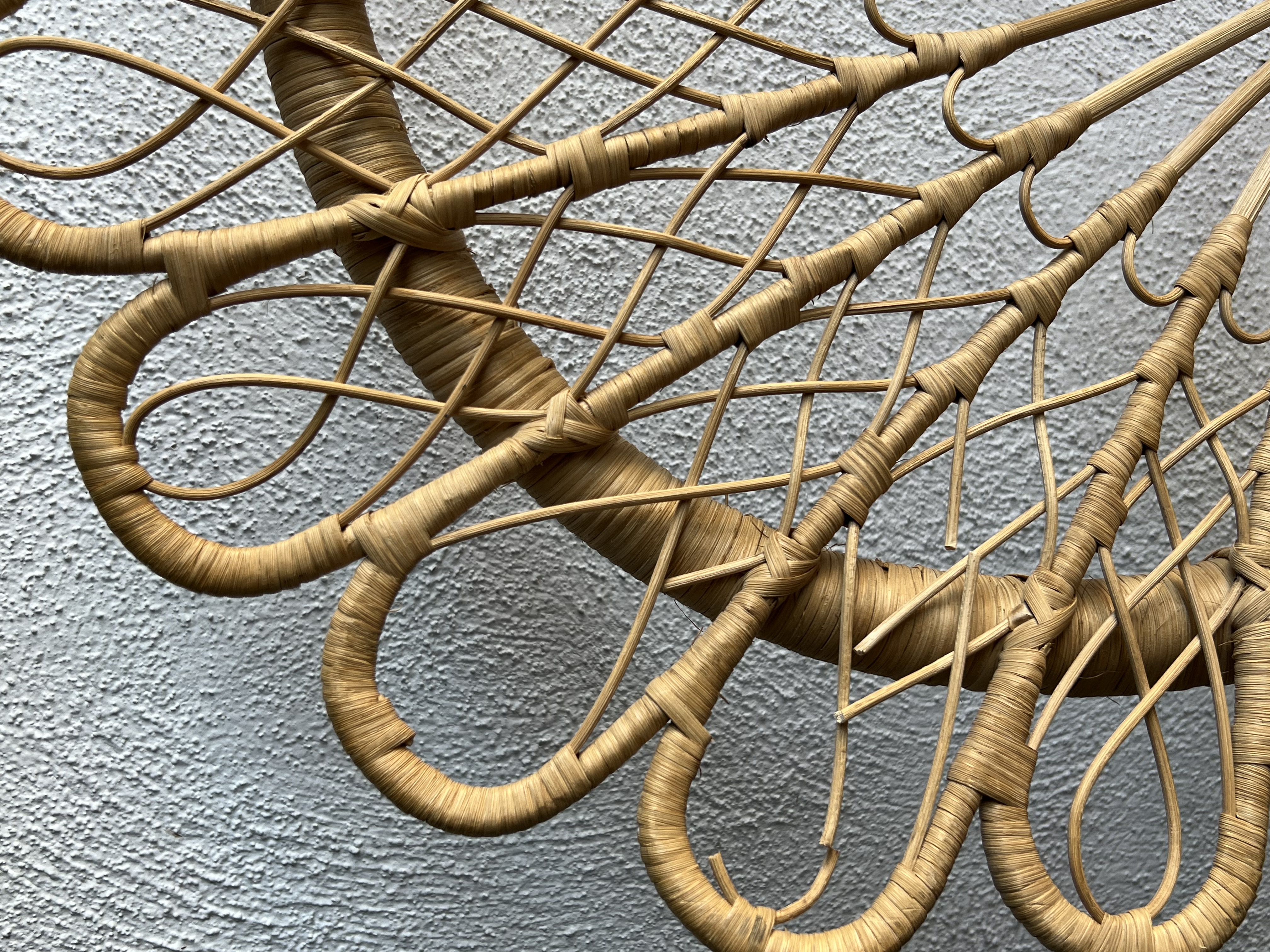 Pfauensessel Rattan Natur