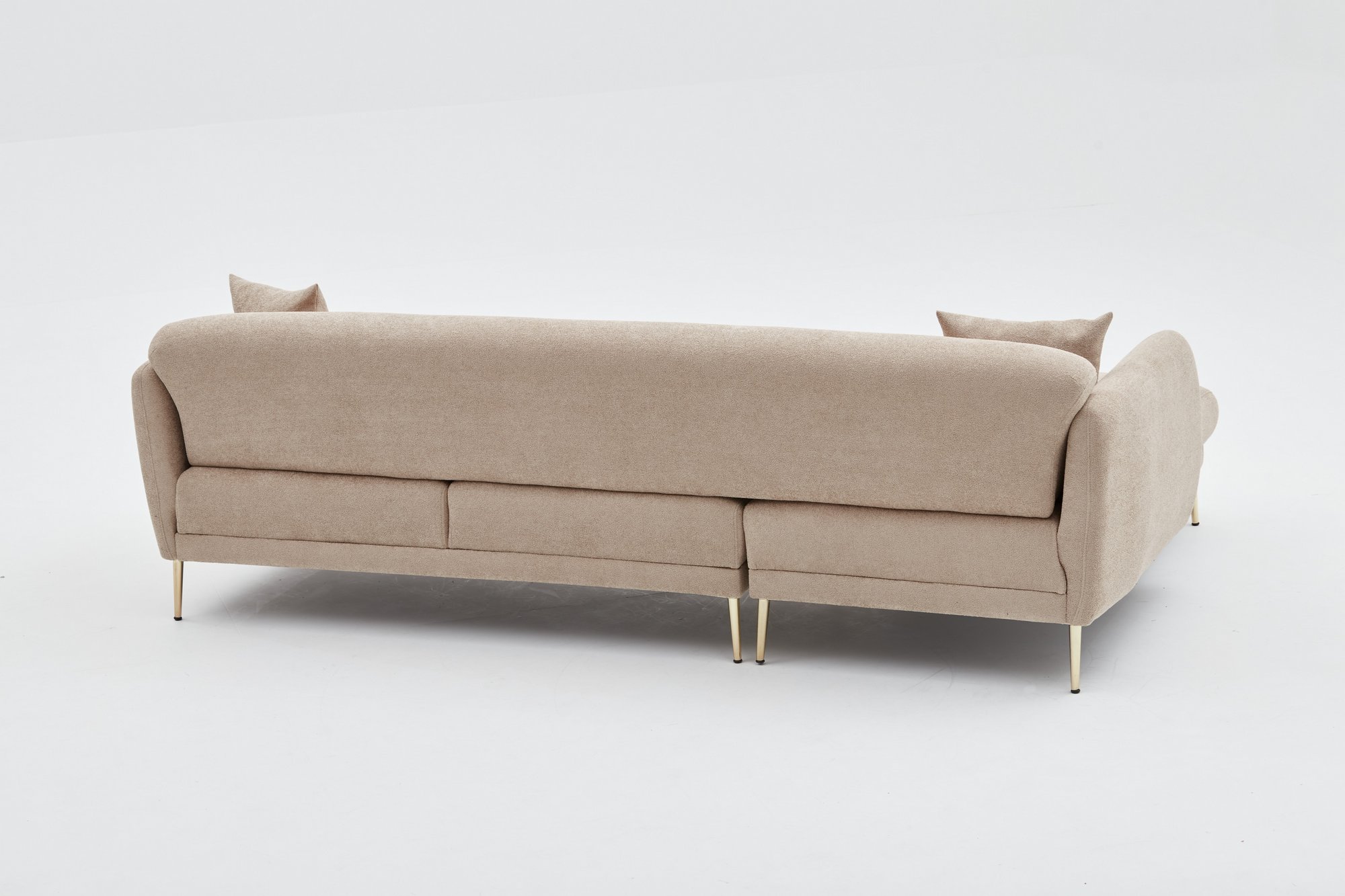 Simena Sofa Récamiere Links Beige