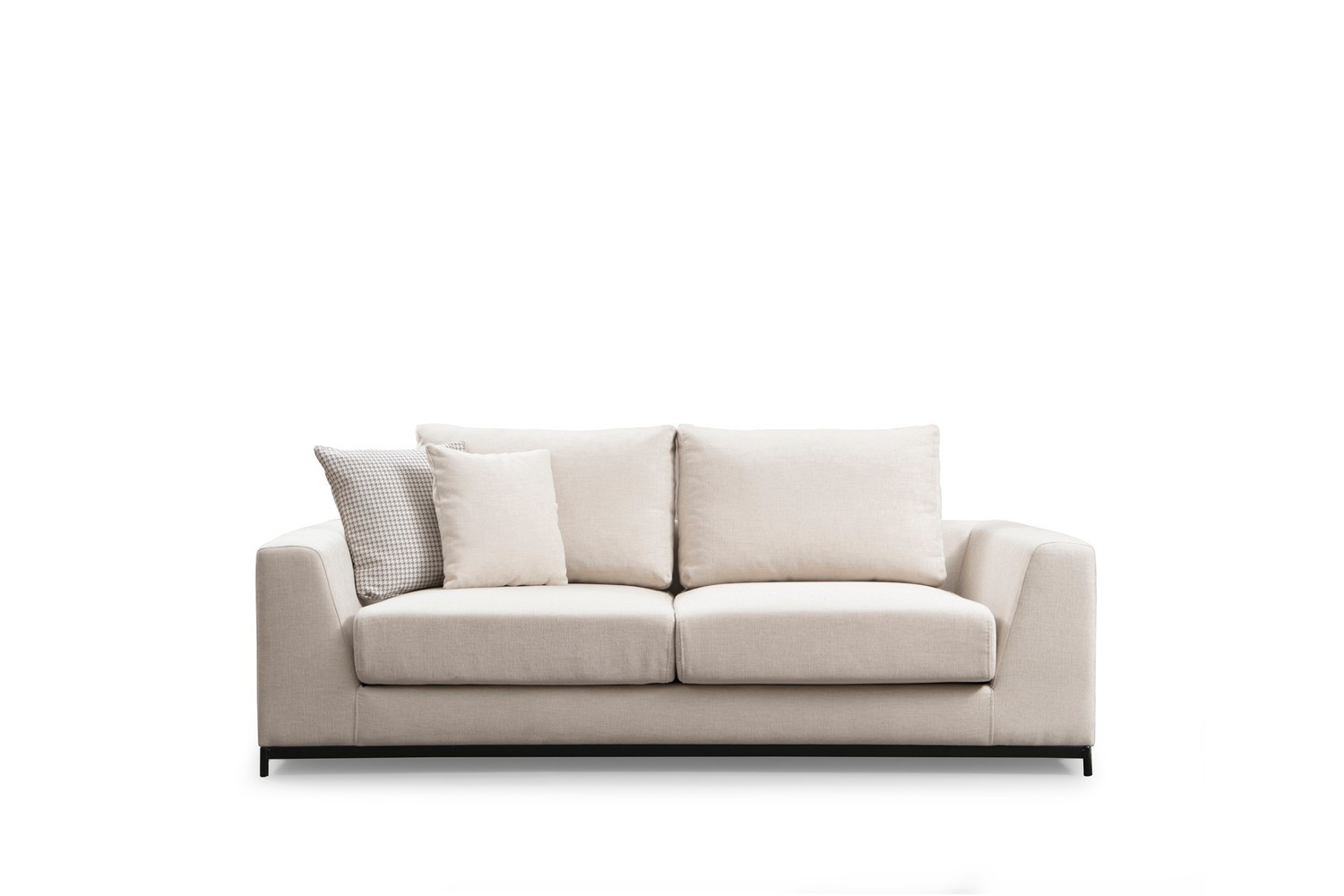 Line 2-Sitzer Sofa Creme