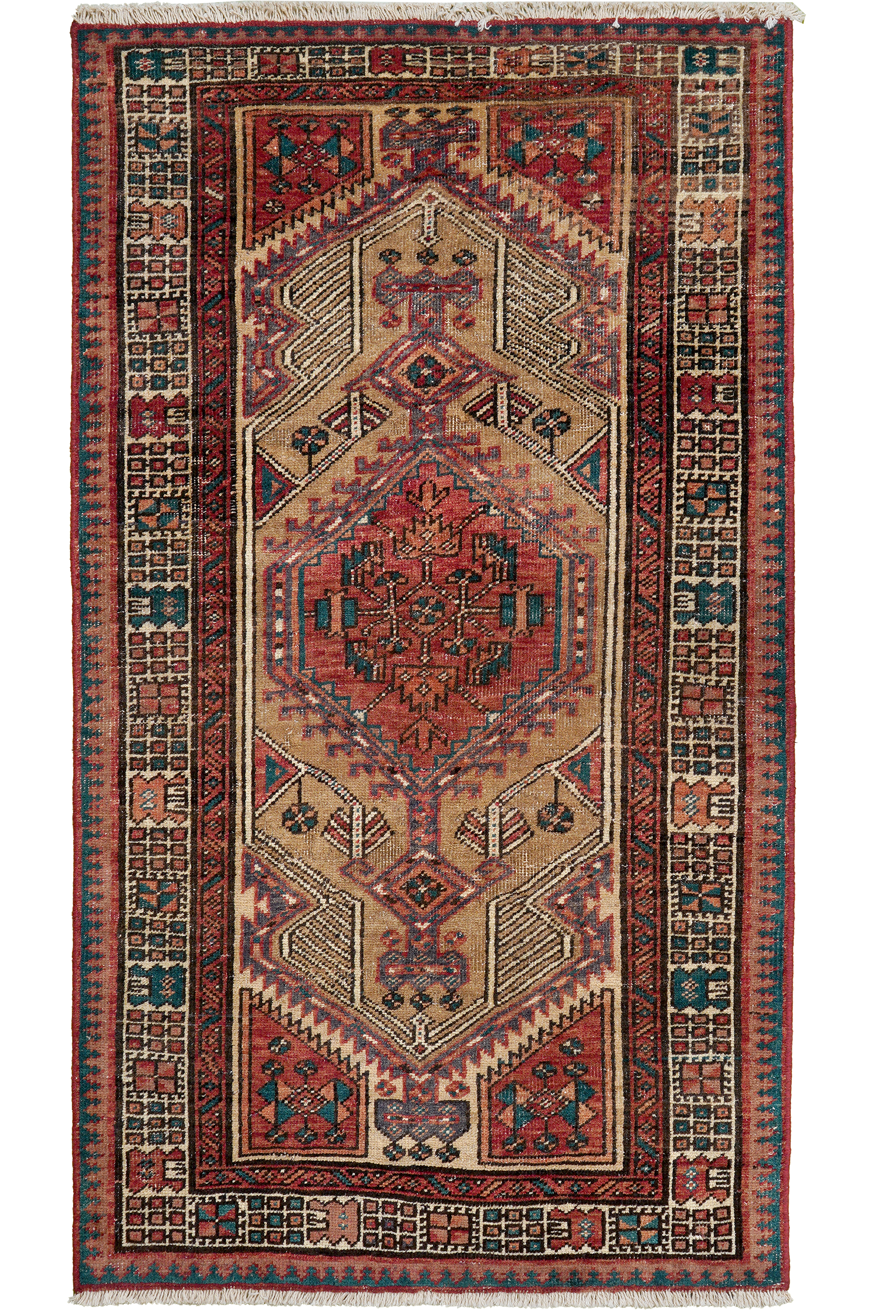Heritage Vatan Teppich Wolle Braun