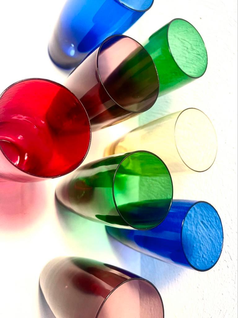 Longdrink Glass Set Multicolored