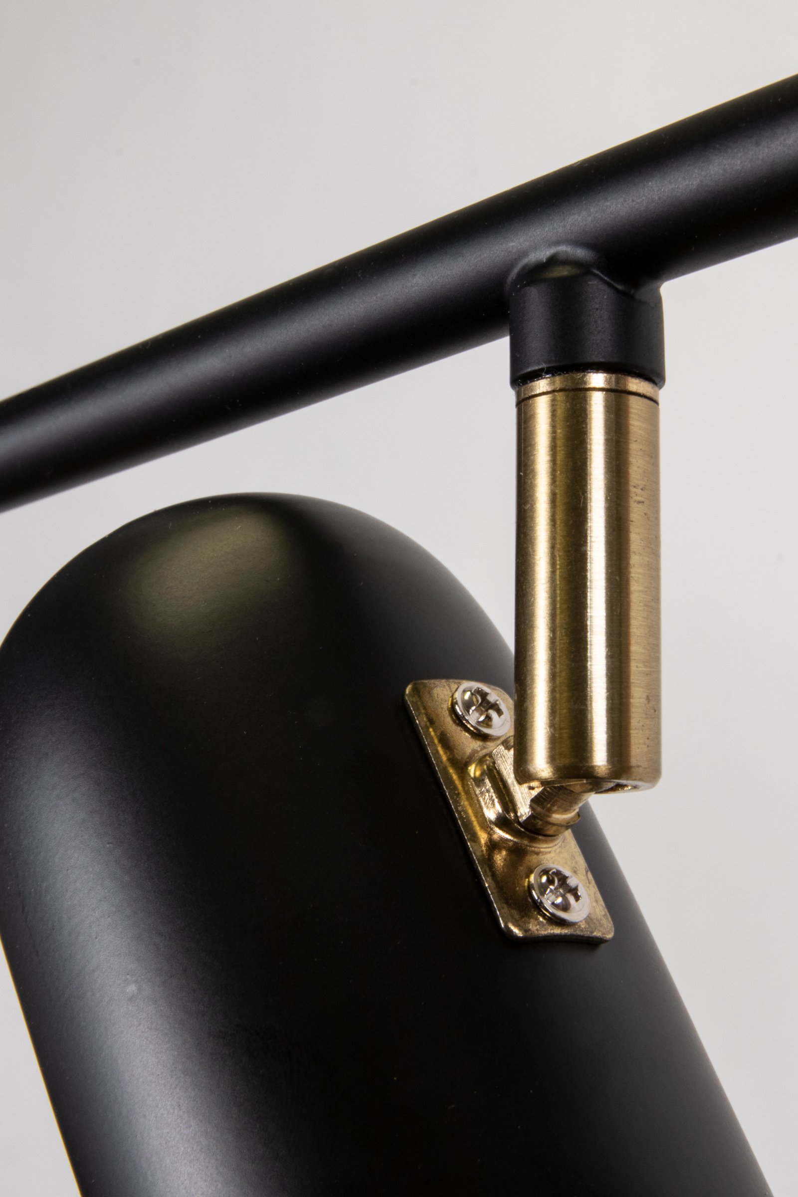 Swan Deckenleuchte 5-Flammig Schwarz