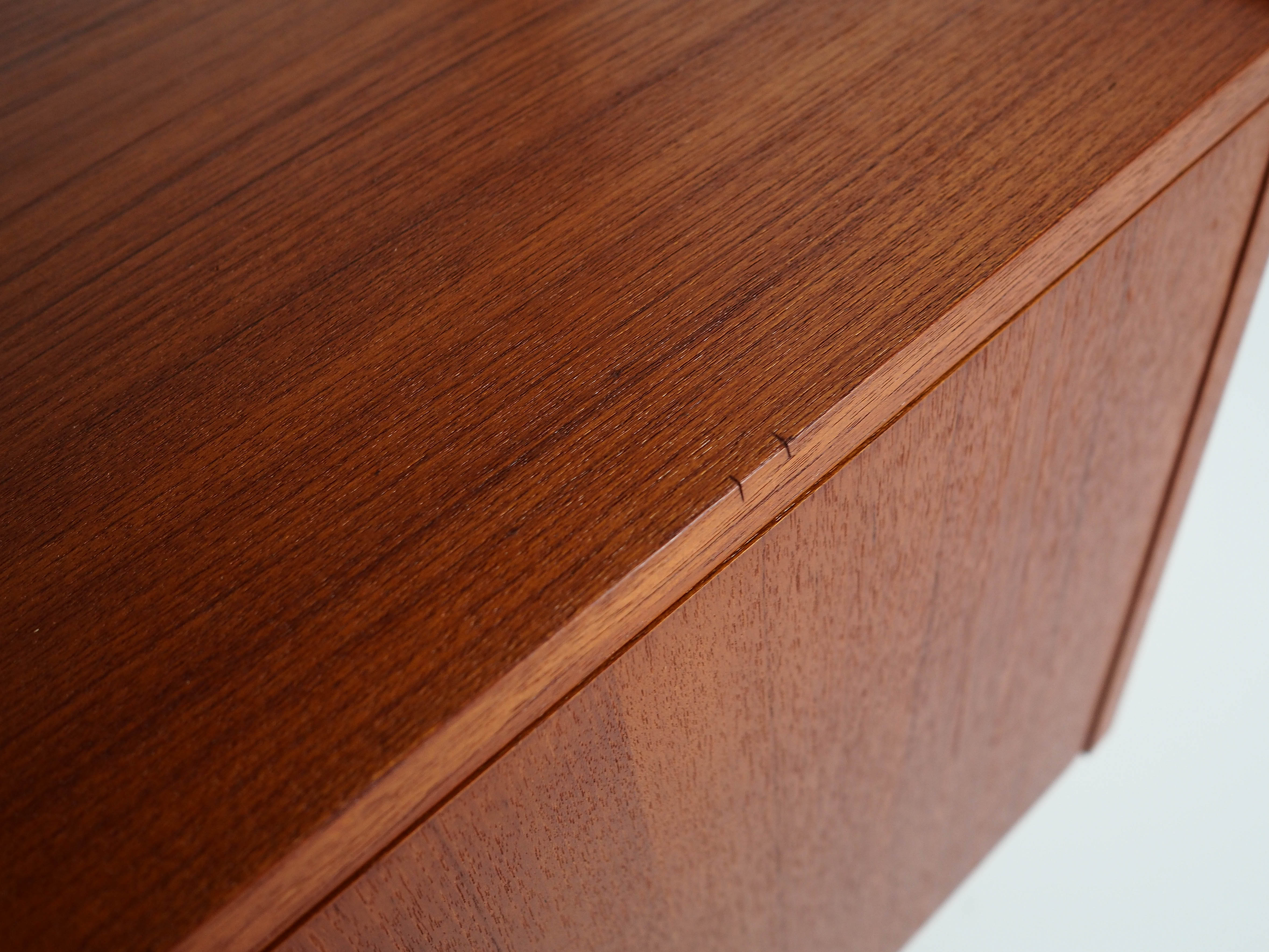 Teak-Regal Braun 1960er Jahre