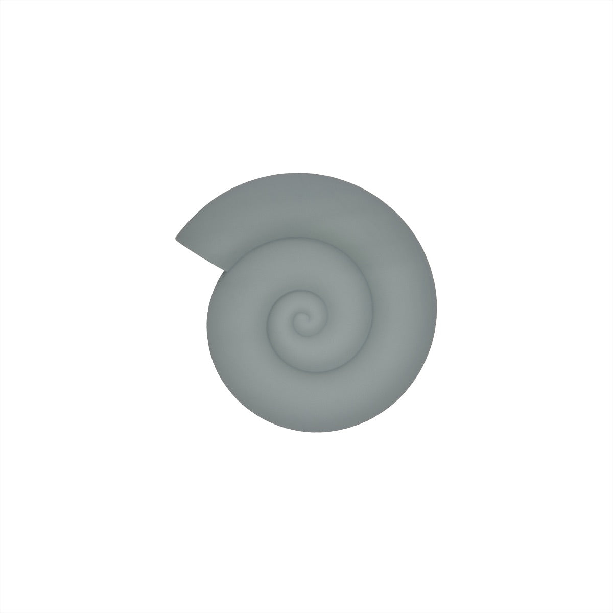 Nautilus Untersetzer Grau