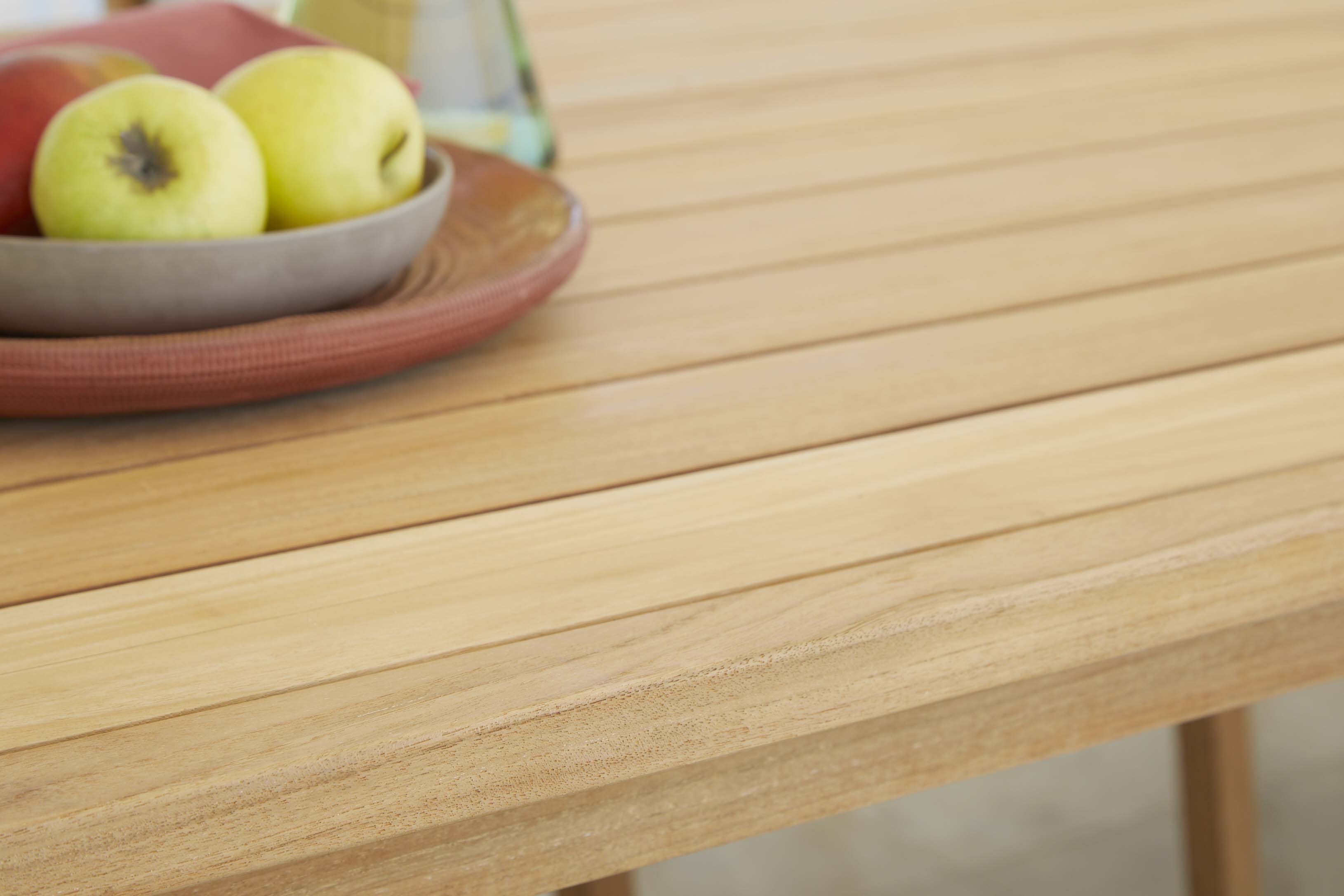 FLEXX Dining Table Teak Wood Brown 240x100 cm