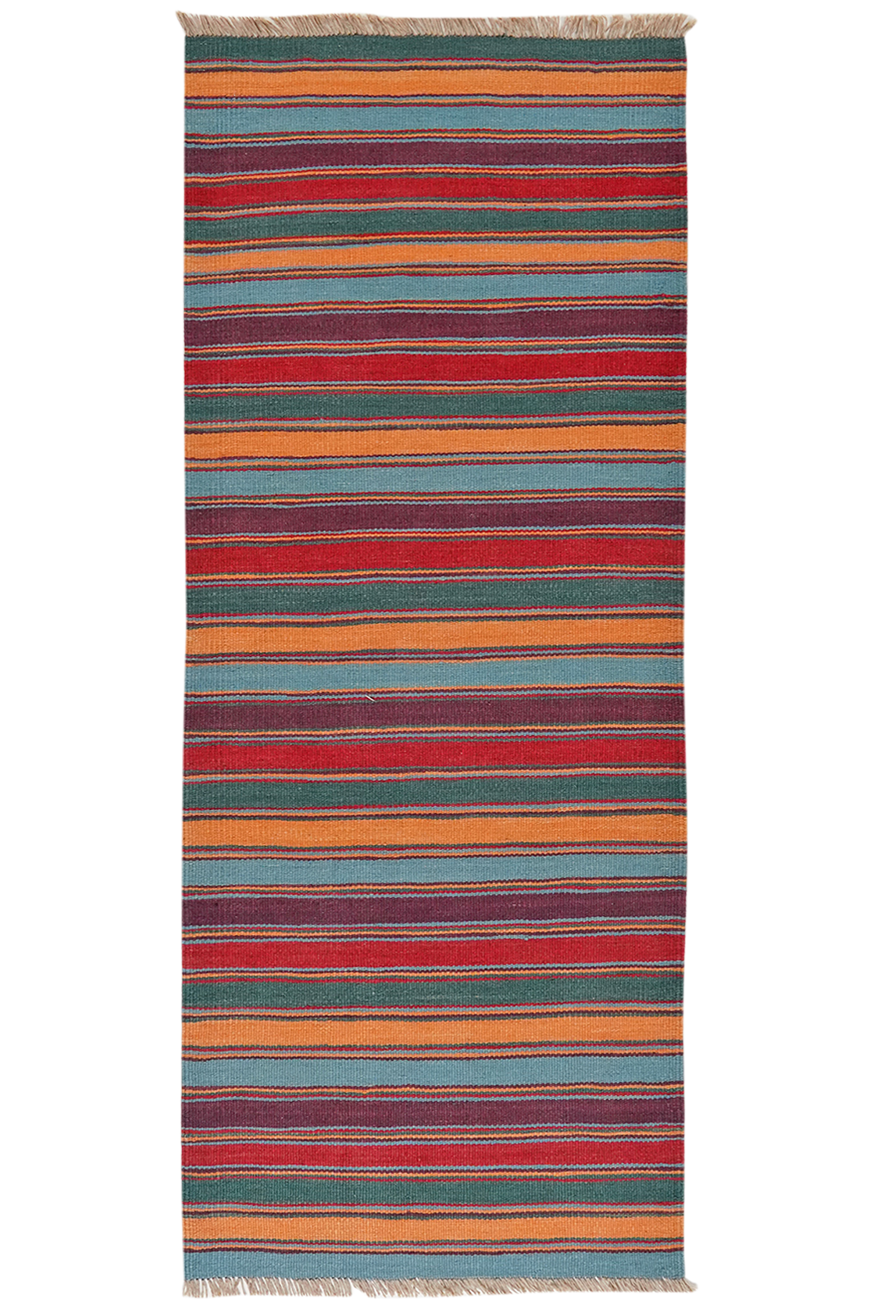 Kilim Gashgai Teppich Wolle Mehrfarbig