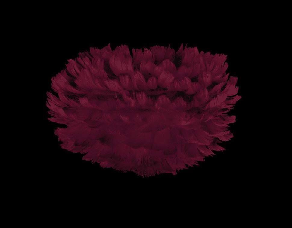 Eos floor lamp Mini Red Floor Black