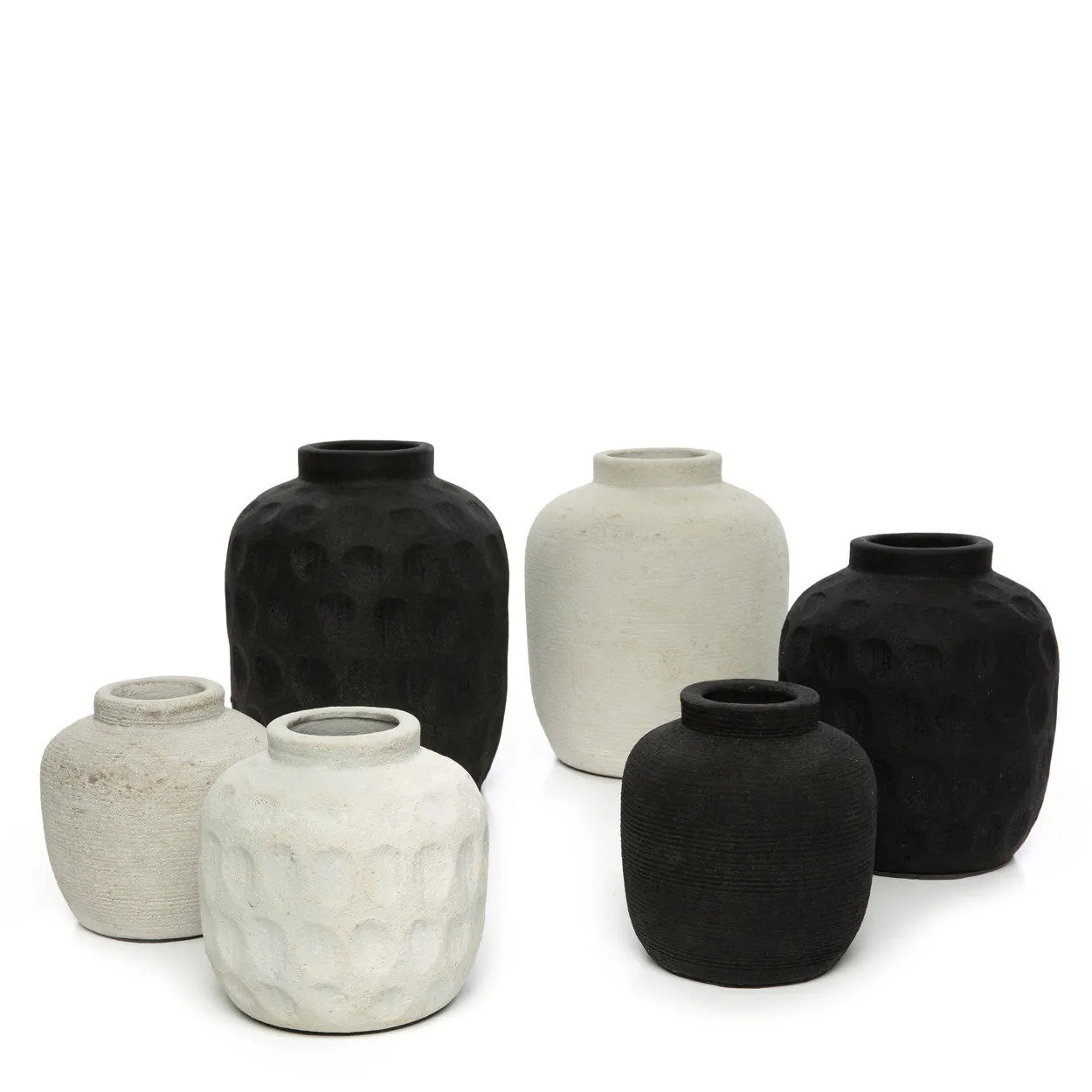 Trendy Vase Schwarz