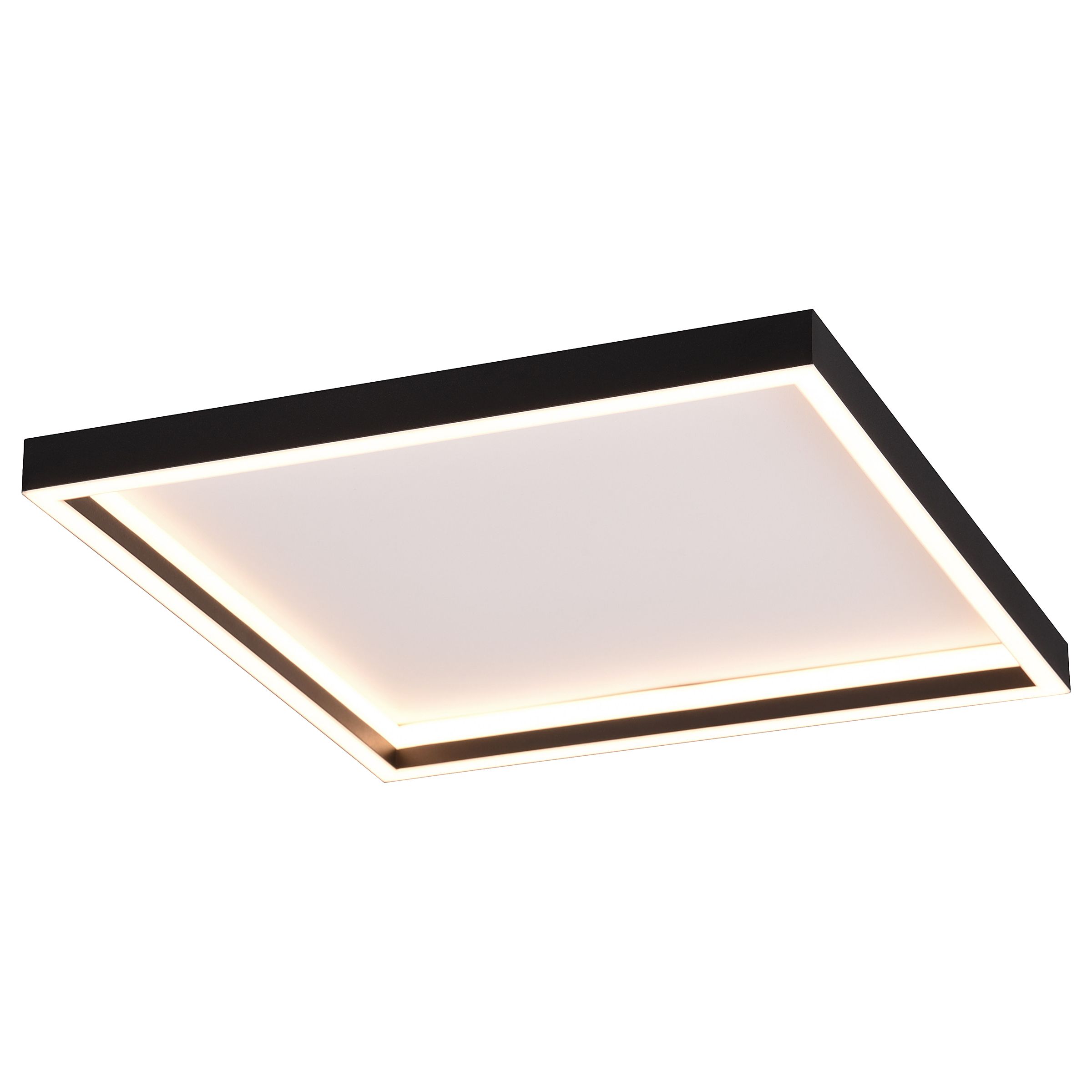 LED-Deckenleuchte Rotonda Eisen Schwarz