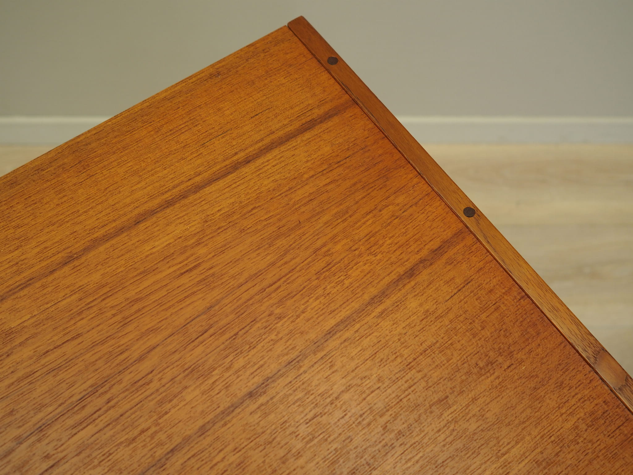 Vintage Schrank Teakholz Braun 1970er Jahre
