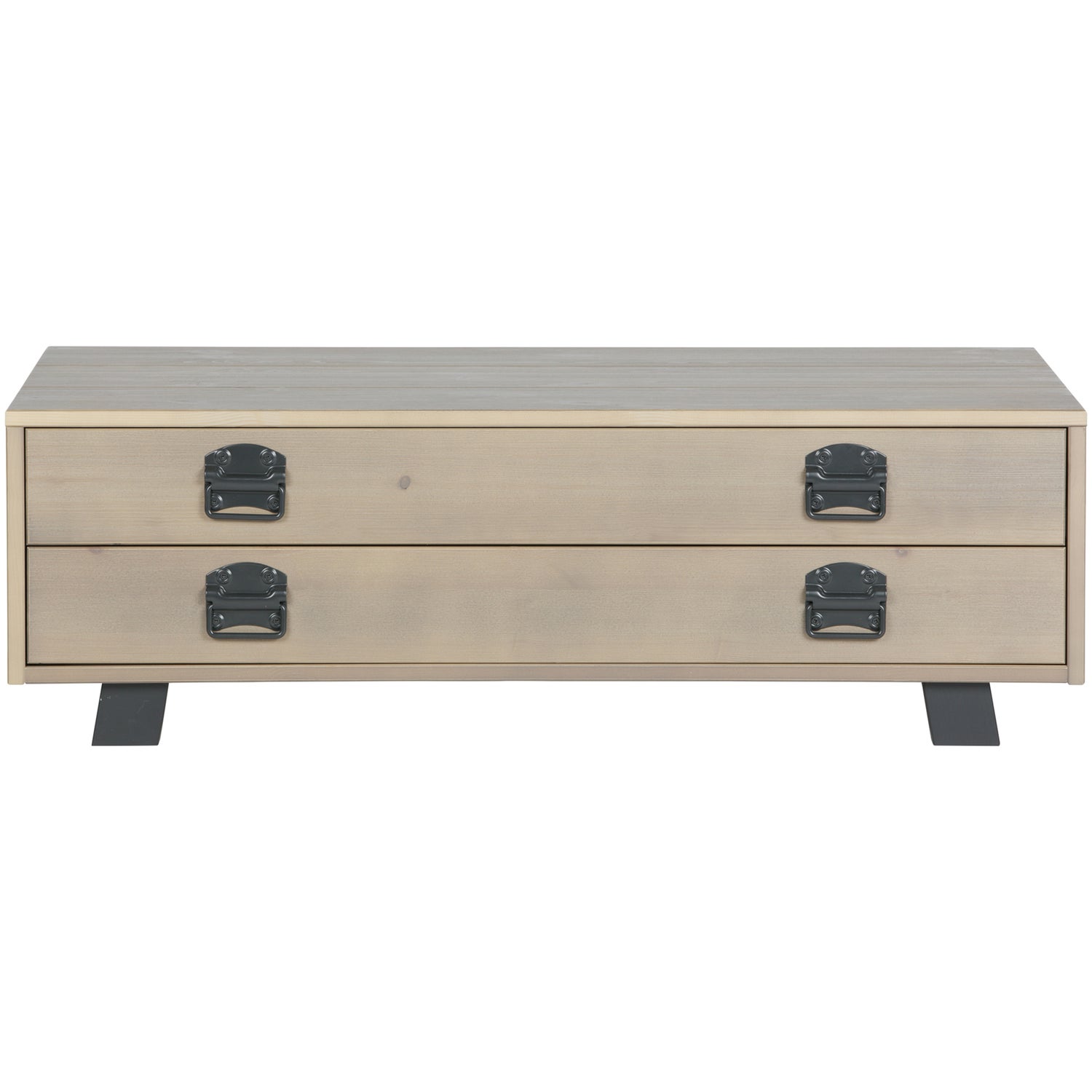 Derby Couchtisch Holz Grau