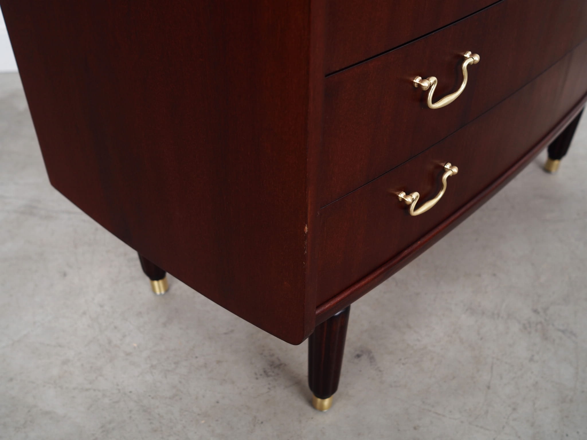 Secretaire in mogano anni '70