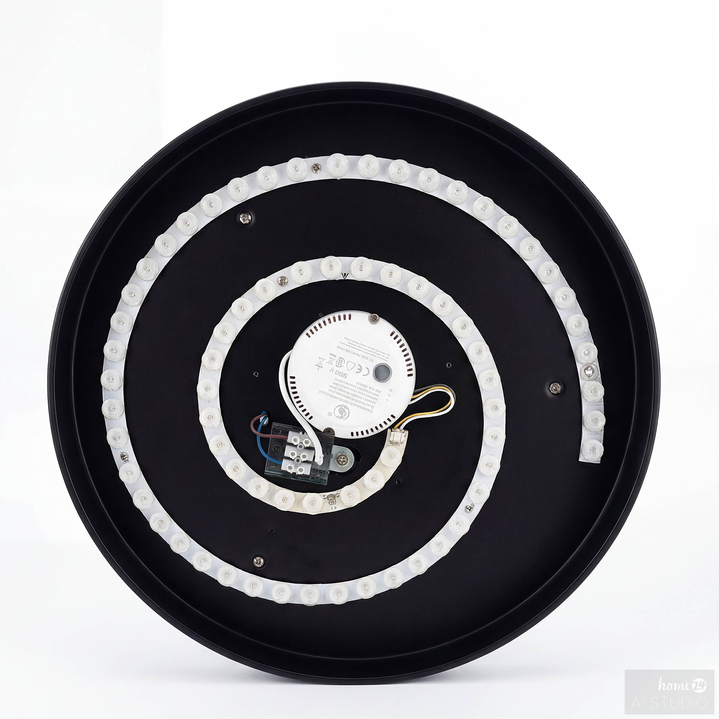 Solyx Ceiling Light 1-bulb Iron Black