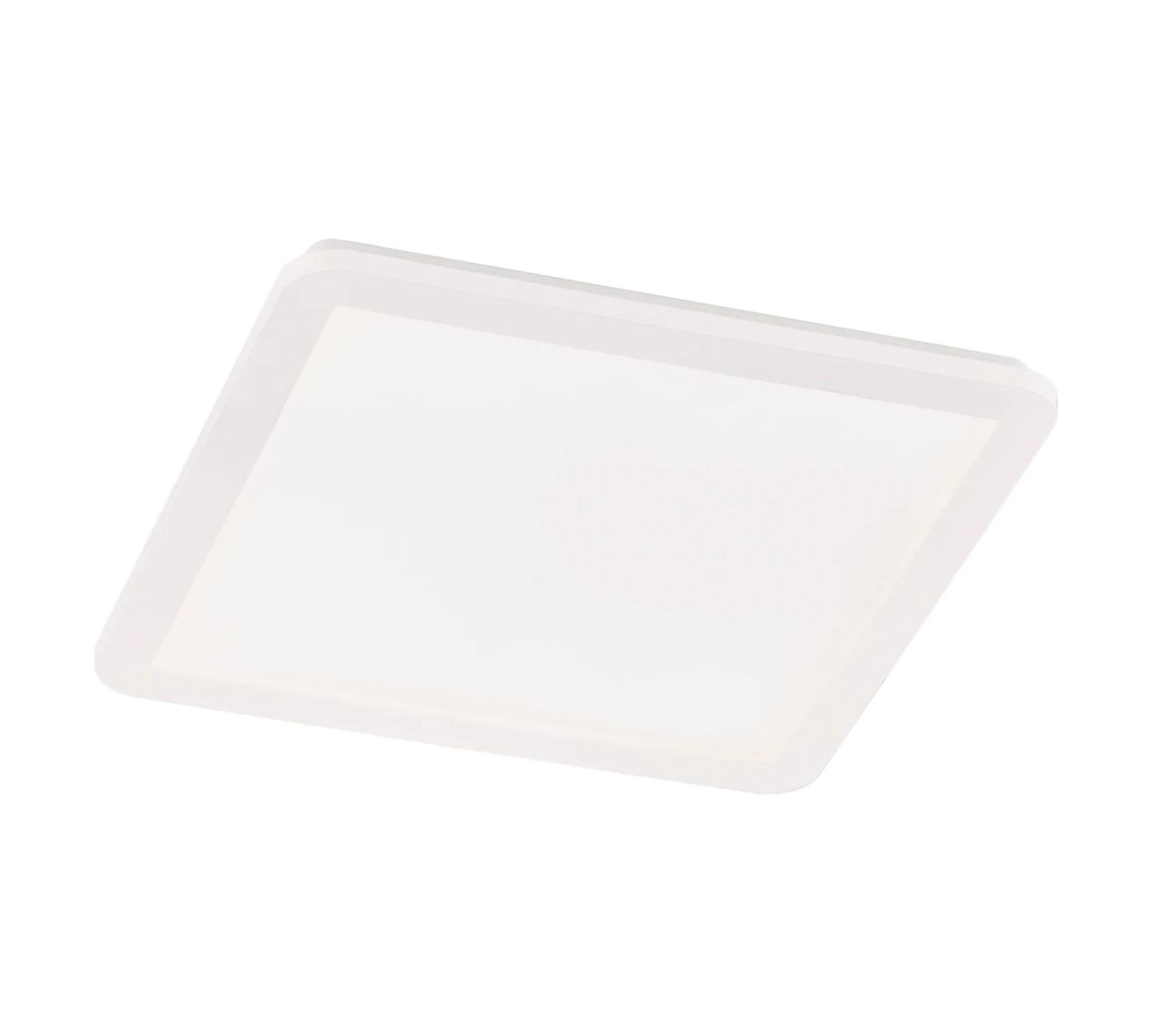 LED Deckenleuchte 1-flammig Glas Weiß