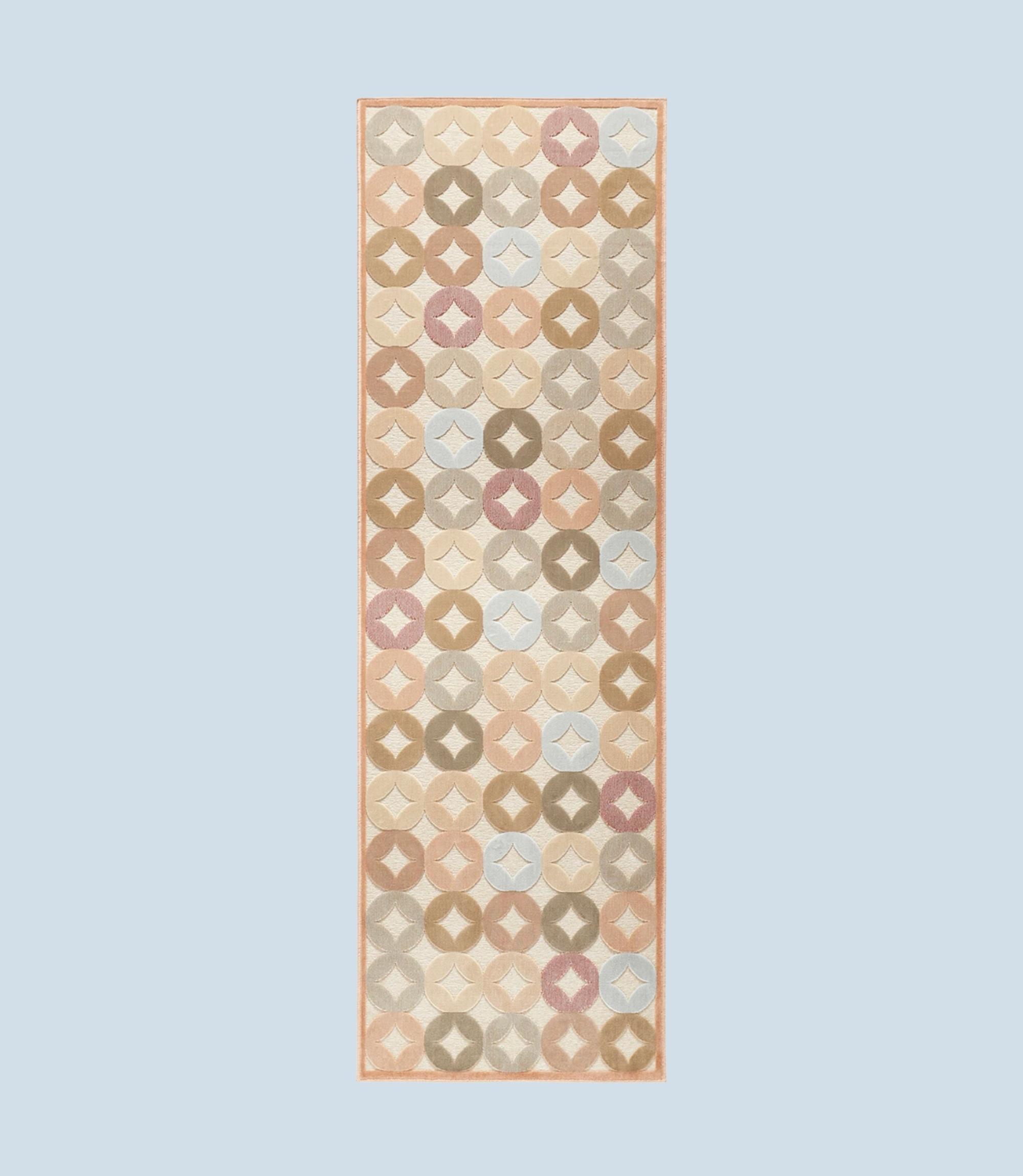 Teppich Viskose Creme