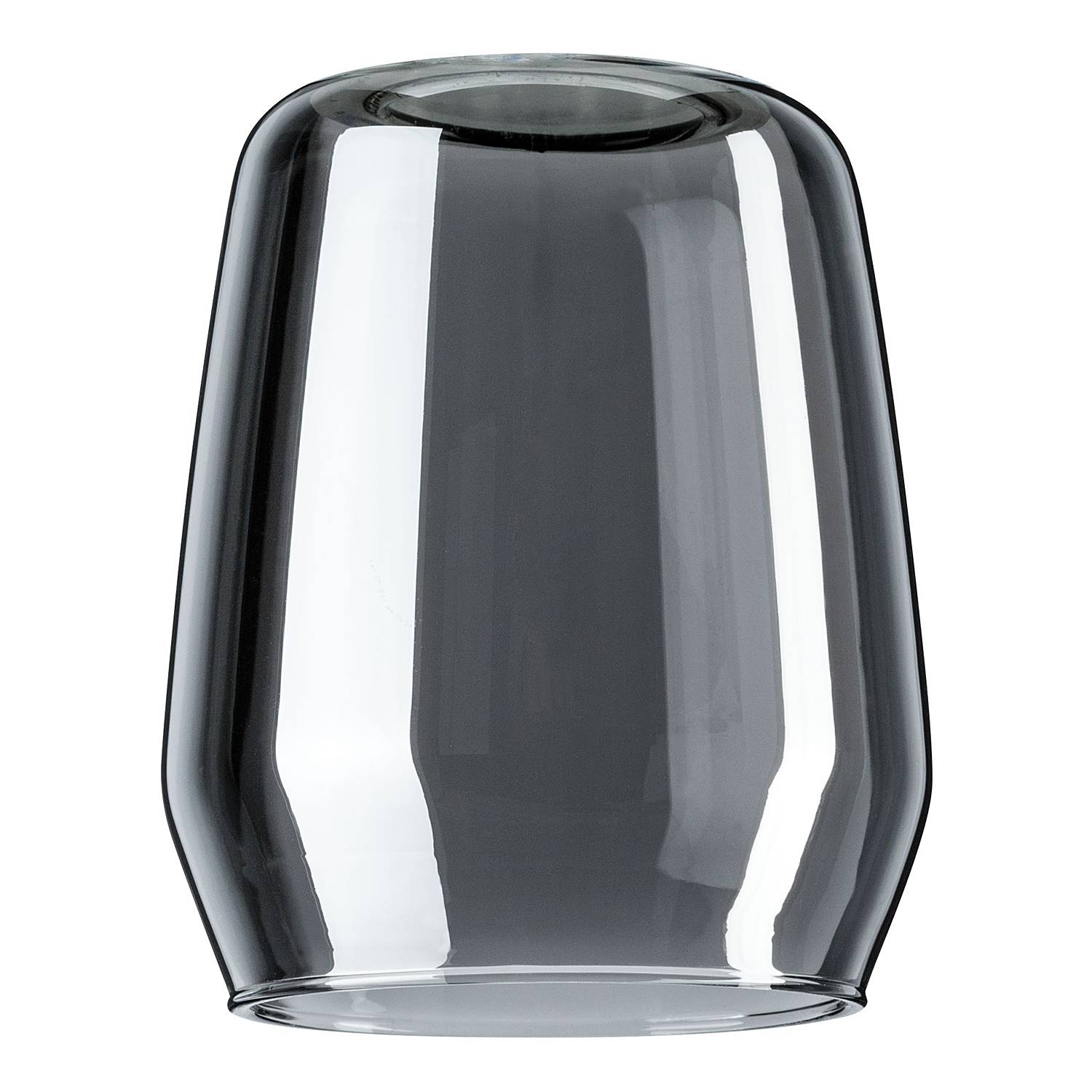 Lampenschirm Vento Rauchglas Grau