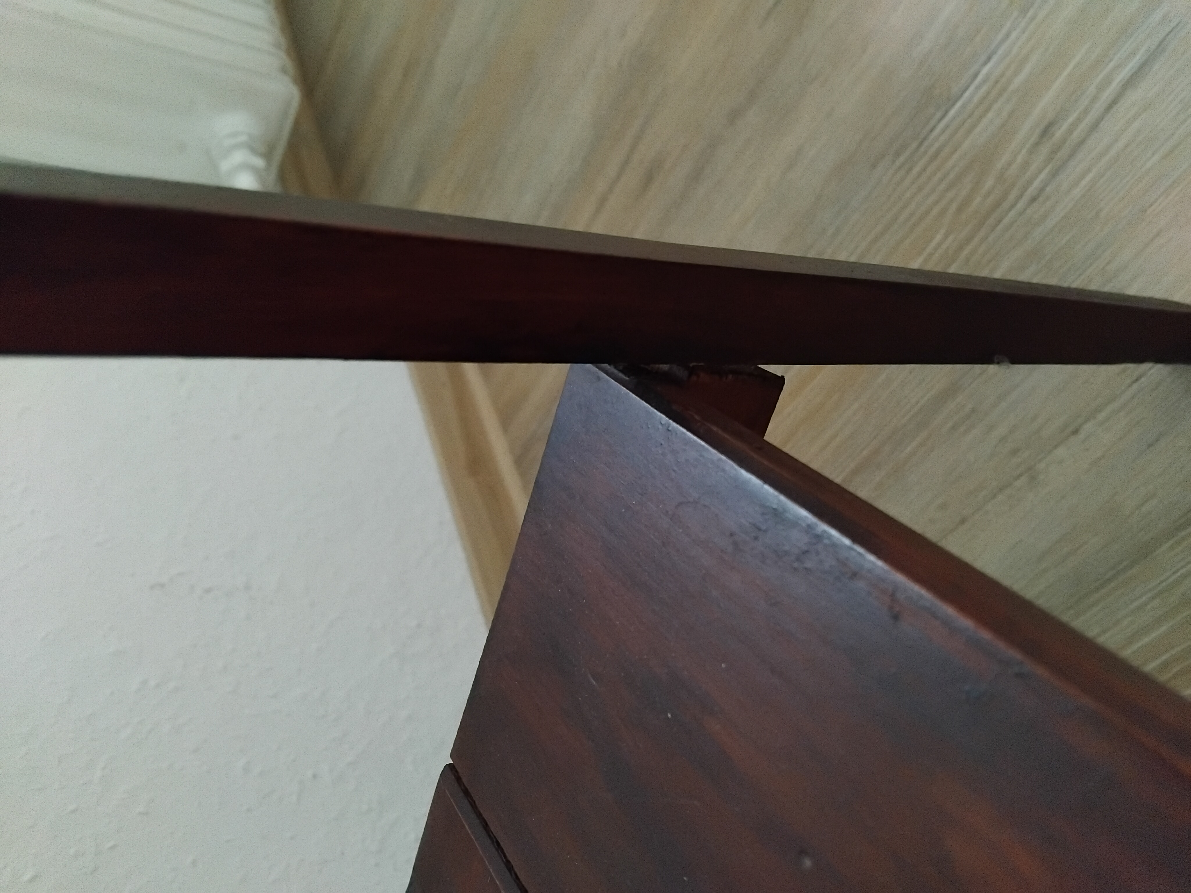 Plant stand wood brown