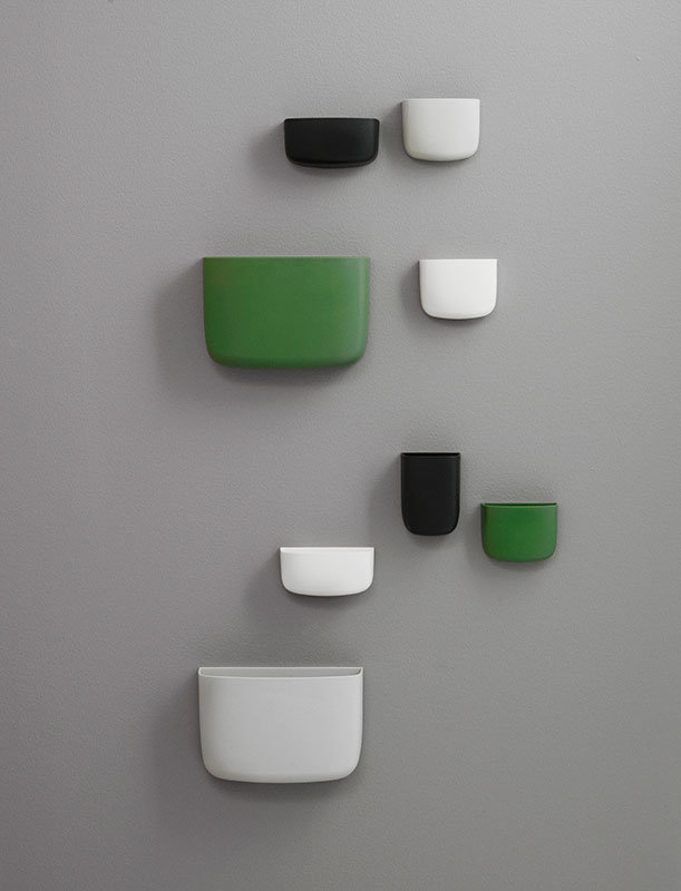 Pocket Wandaufbewahrung 4 Schwarz