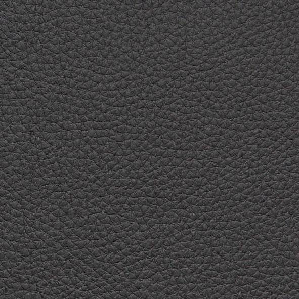 Marinus Sofa 2-Sitzer Leder Metall Dunkelgrau