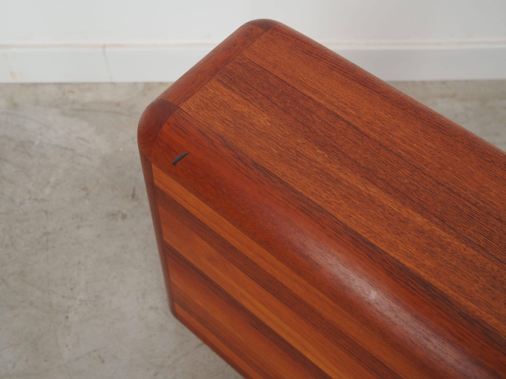 Vintage Bar Teak Wood Brown 1970s