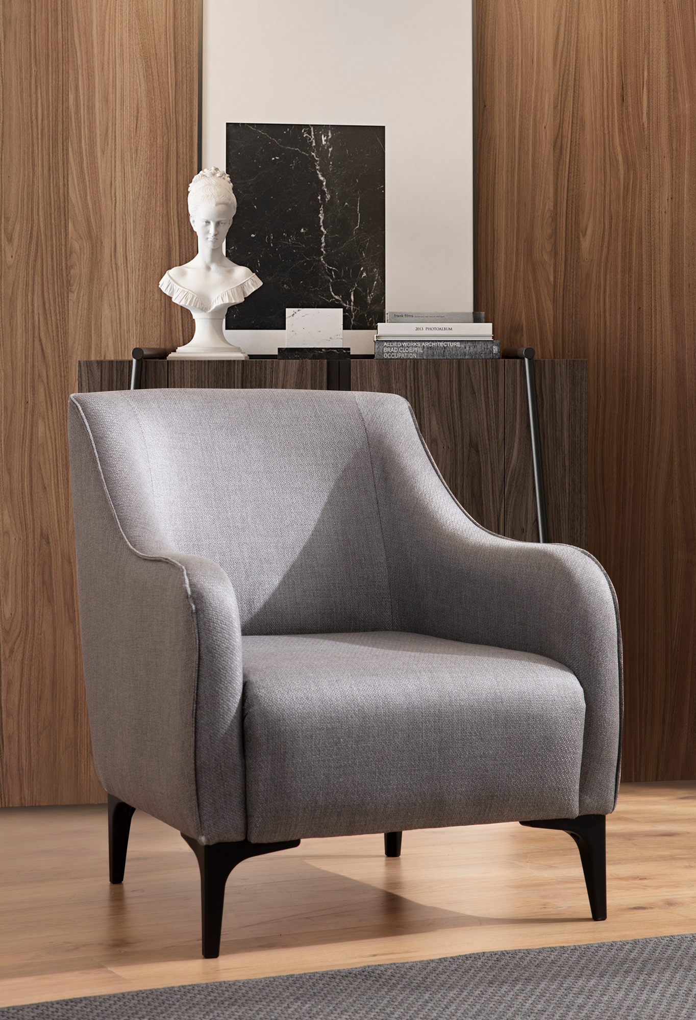 Belissimo Armchair Fawn