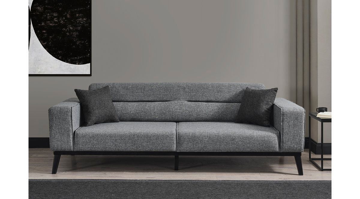 Bali 3-seater sofa bed Light grey