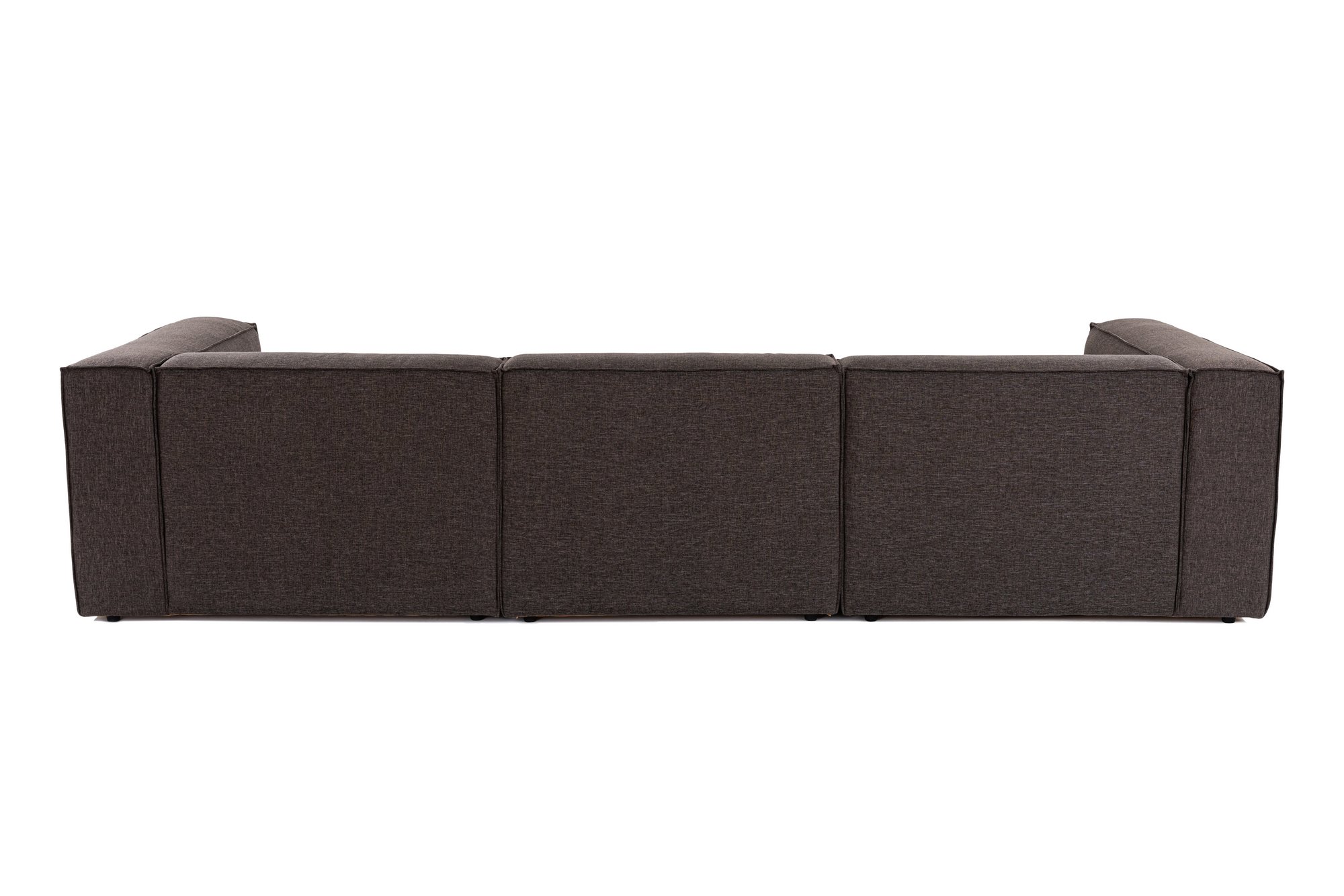 Fora corner sofa dark brown