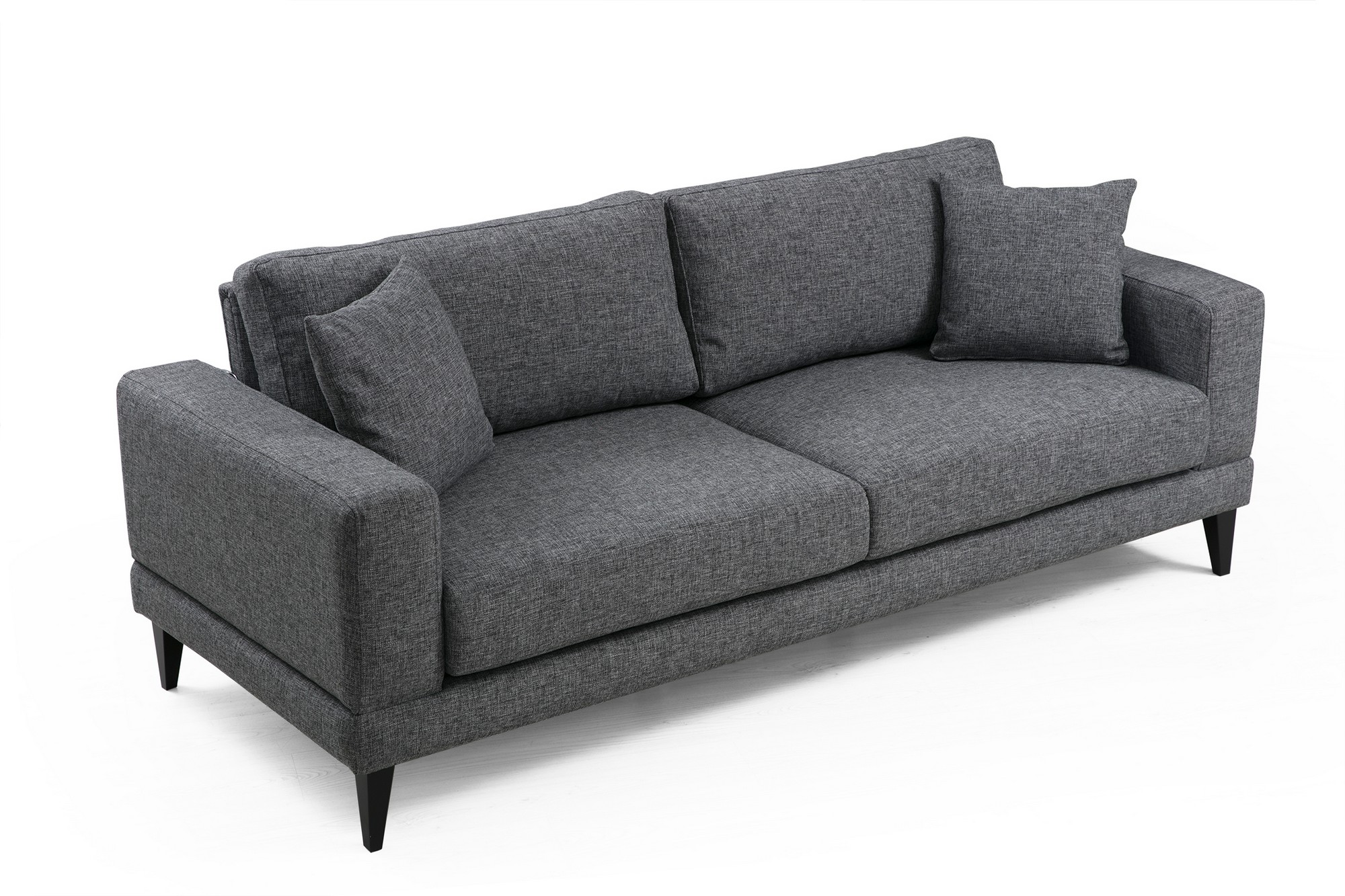 Nordic 3-Sitzer Sofa Grau