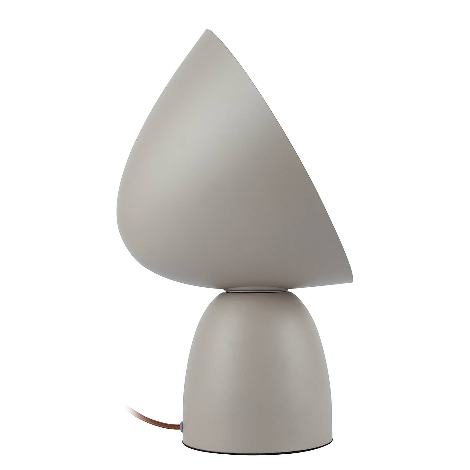 Tischleuchte Hello 1-Flammig Taupe
