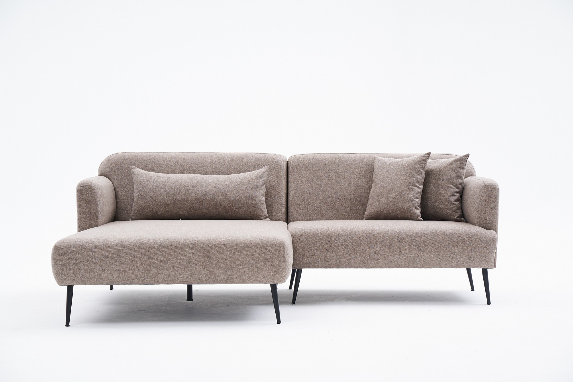 Revos Sofa Récamiere Links Braun