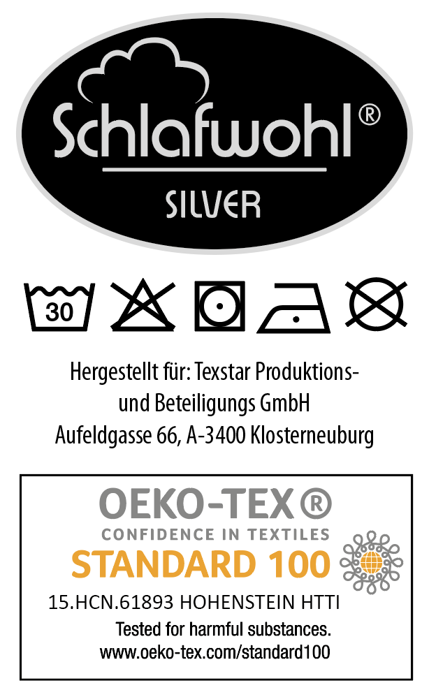 Bettwäscheset aus Microfaser Anthrazit